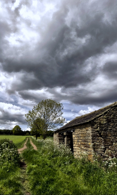 Download mobile wallpaper Landscape, Nature, Grass, Field, Cloud, Photography, Countryside for free.