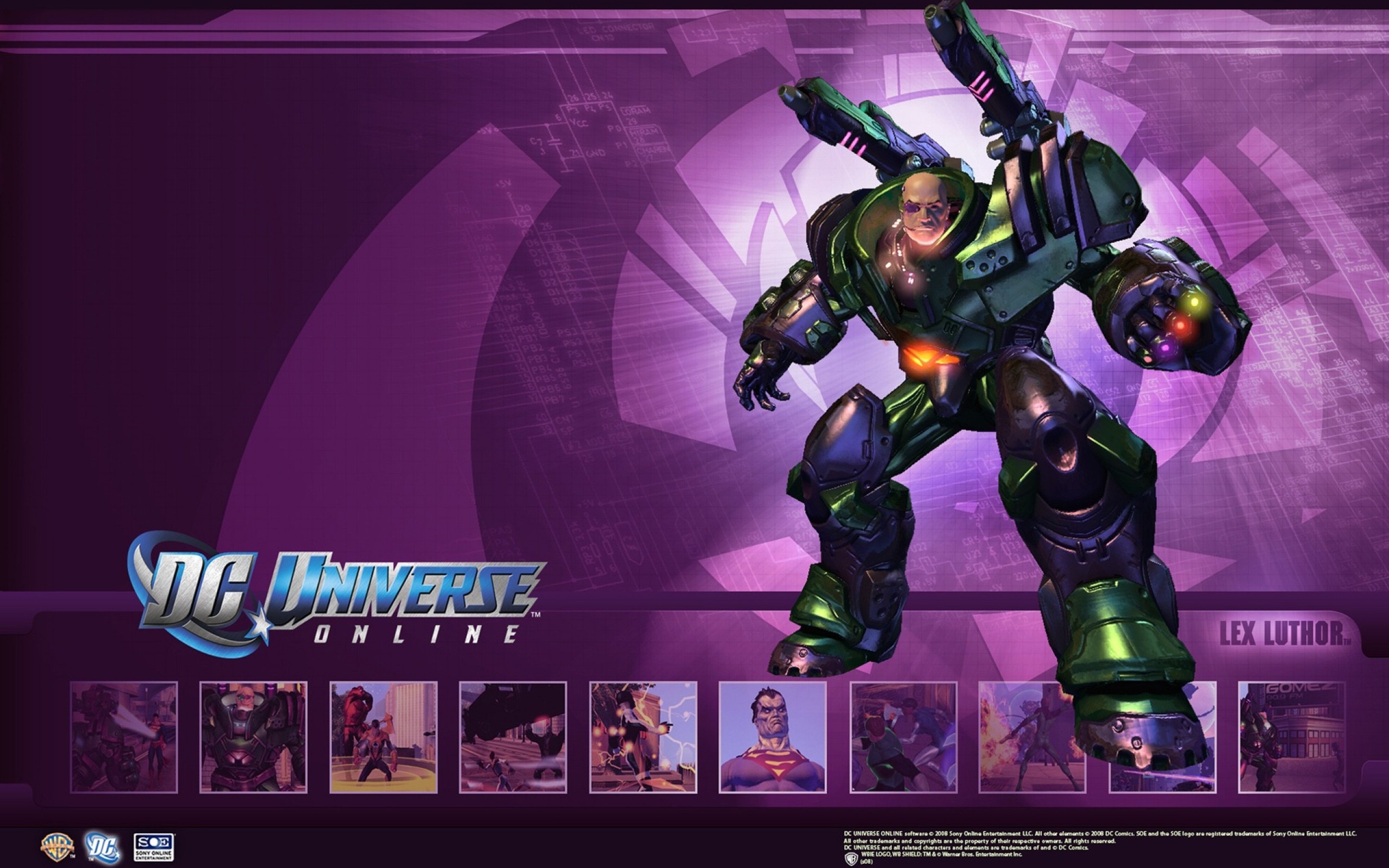 video game, dc universe online, lex luthor