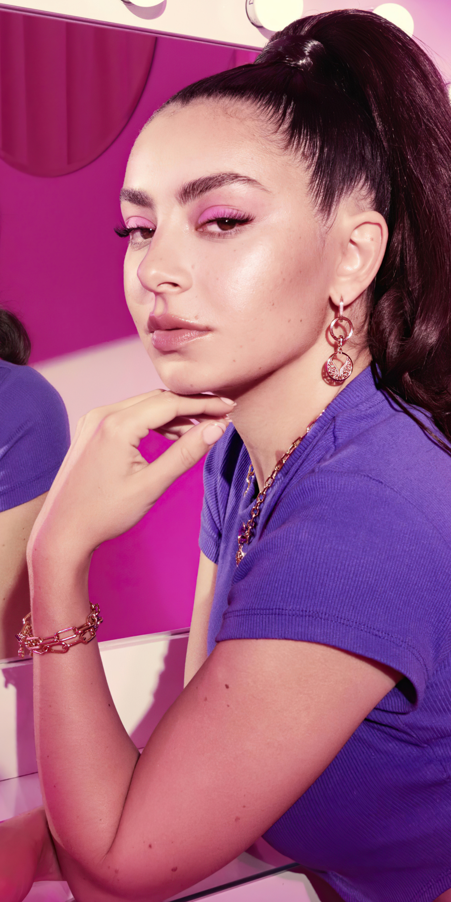 Download mobile wallpaper Music, Charli Xcx for free.