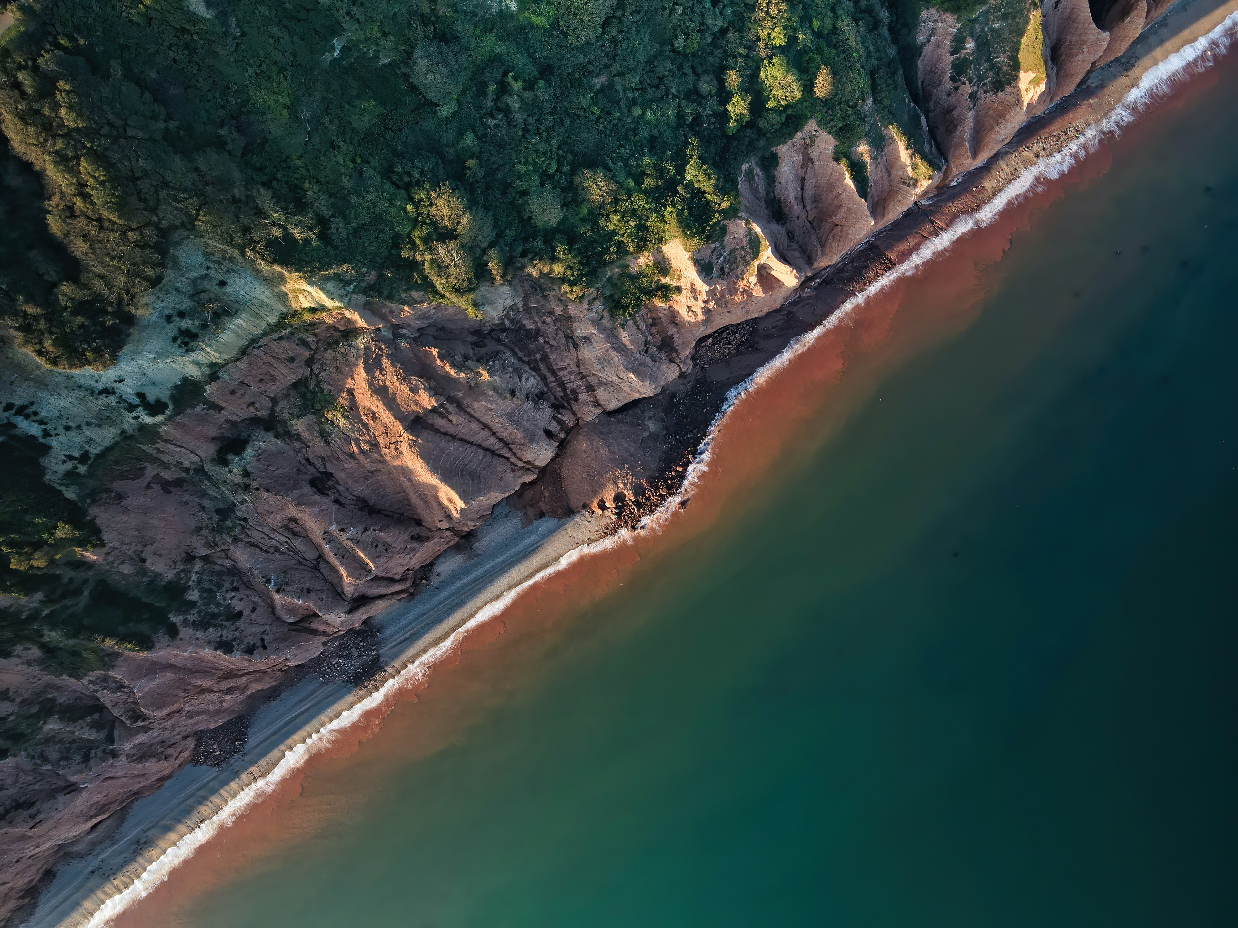 PCデスクトップに自然, 海, 岩, 上から見る, 海岸画像を無料でダウンロード