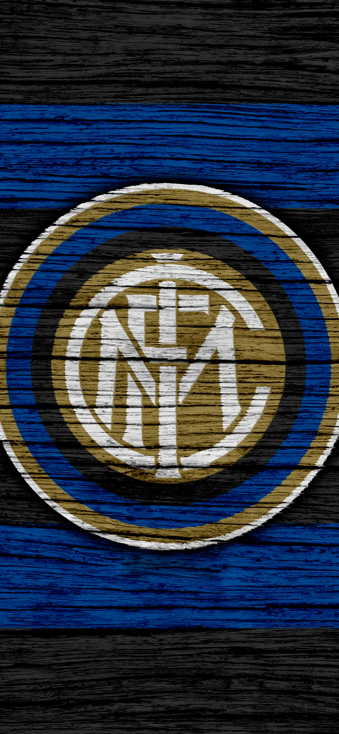 Handy-Wallpaper Sport, Fußball, Logo, Emblem, Inter Mailand kostenlos herunterladen.