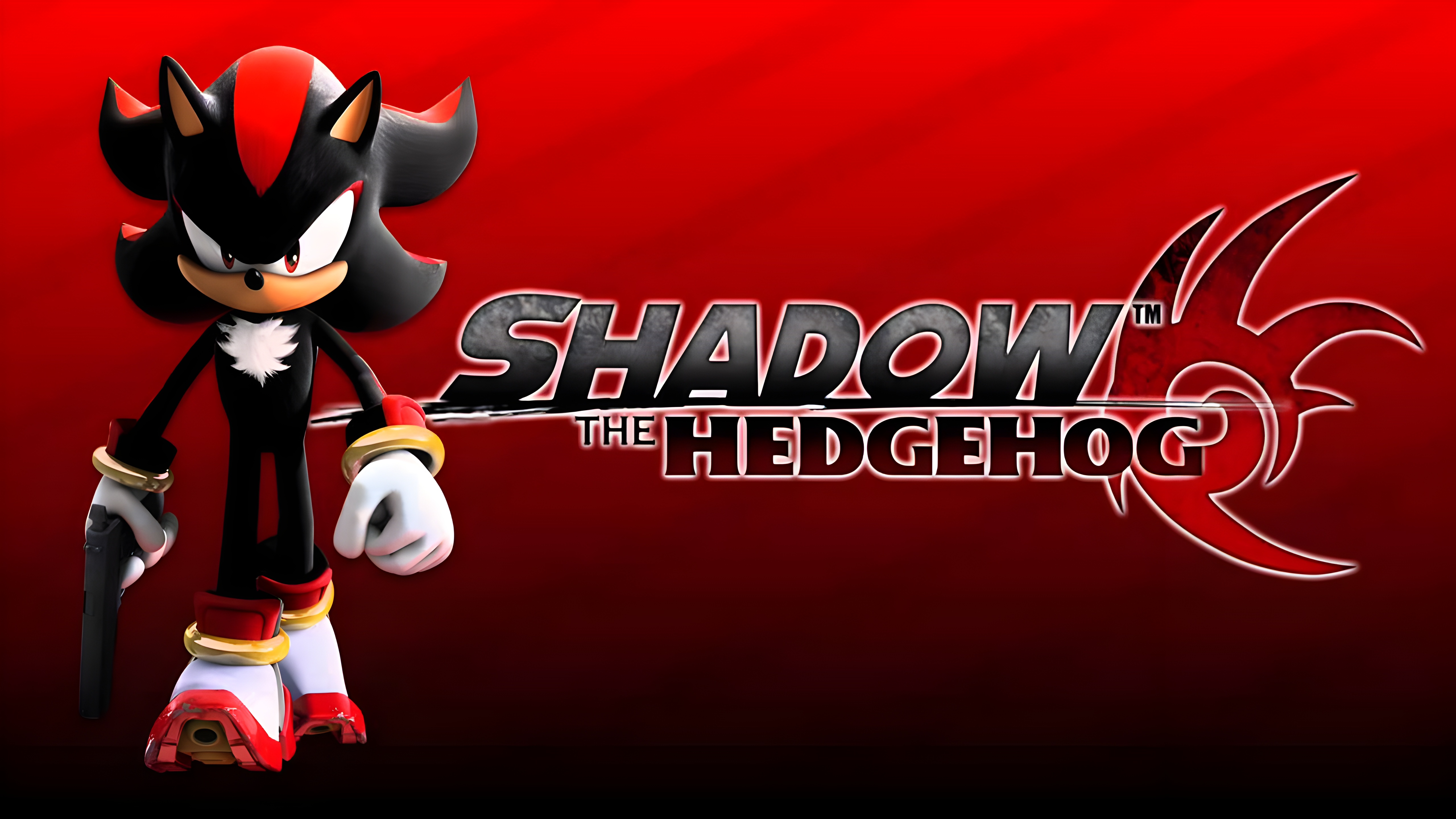517625 descargar fondo de pantalla videojuego, shadow the hedgehog, pistola, rojo, sonic: protectores de pantalla e imágenes gratis
