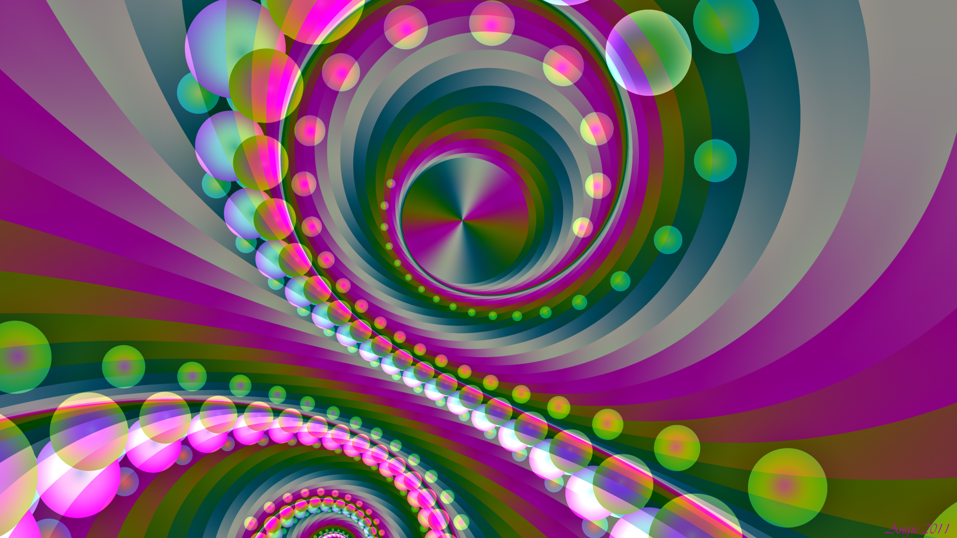 colorful, abstract, swirl, circle, colors, spiral