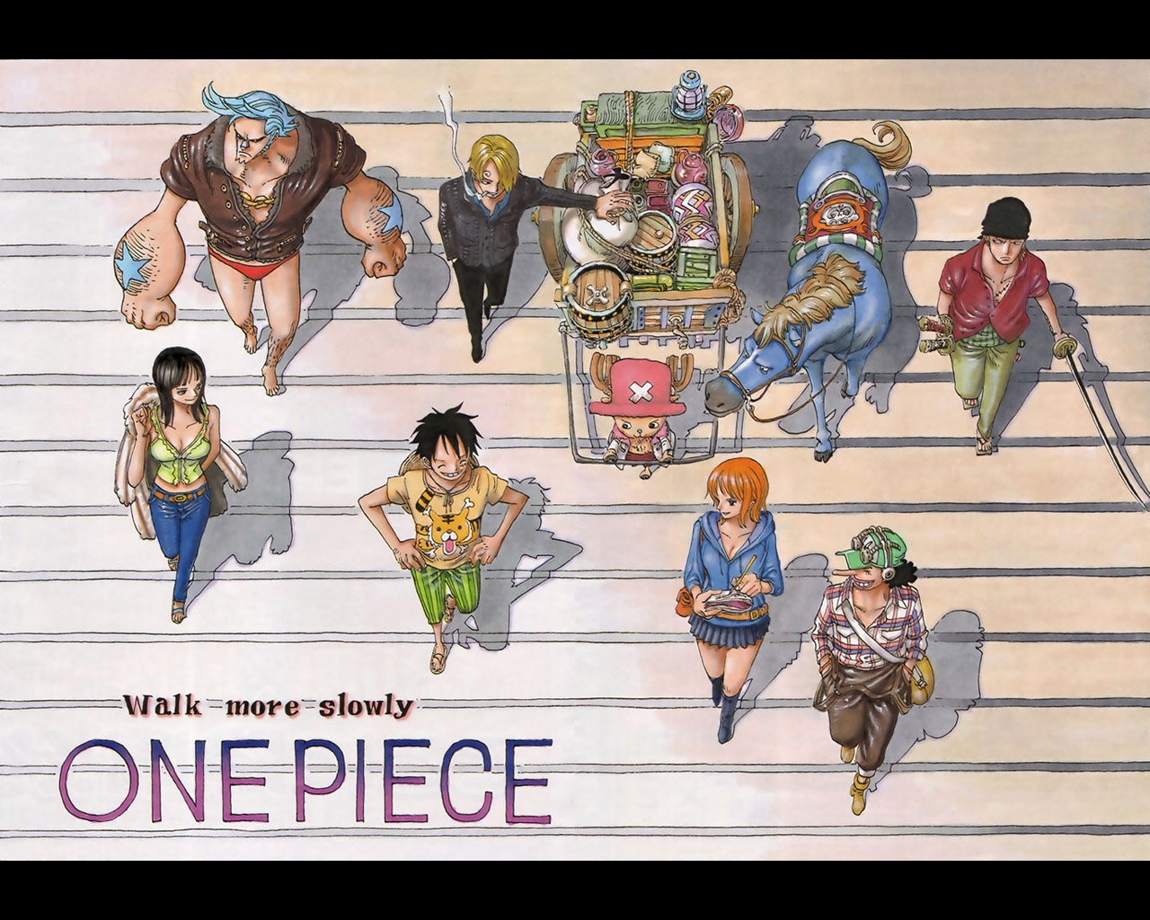 Скачать картинку Аниме, Ван Пис, Тони Тони Чоппер, Усопп (One Piece), Ророноа Зоро, Обезьяна D Луффи, Нами (One Piece), Санджи (Ван Пис), Нико Робин, Фрэнки (One Piece) в телефон бесплатно.