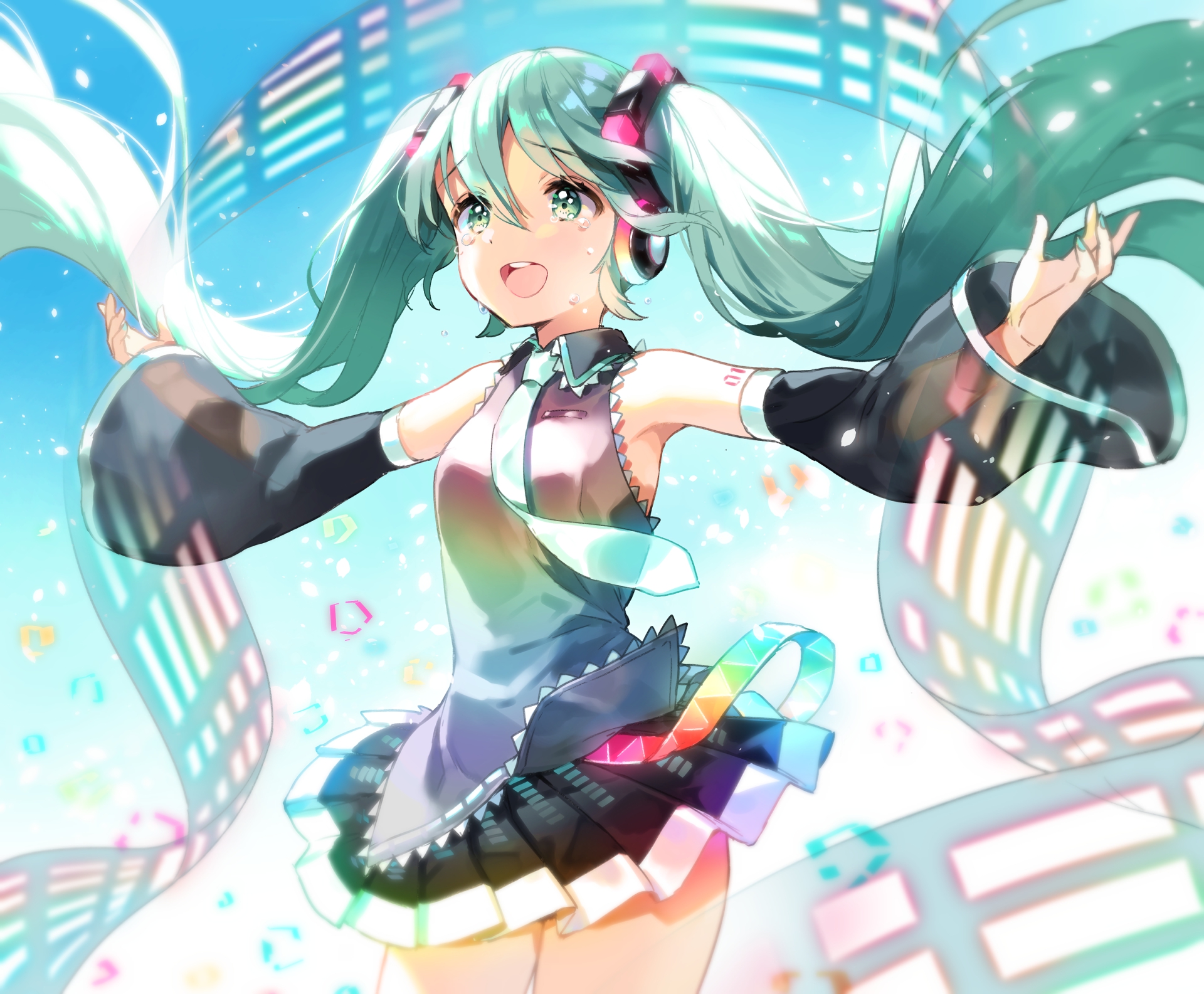 Handy-Wallpaper Vocaloid, Hatsune Miku, Animes kostenlos herunterladen.