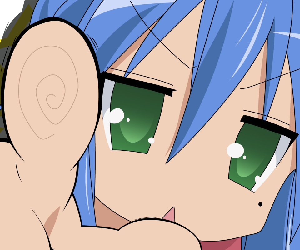 Laden Sie das Animes, Raki Suta: Lucky Star, Konata Izumi-Bild kostenlos auf Ihren PC-Desktop herunter