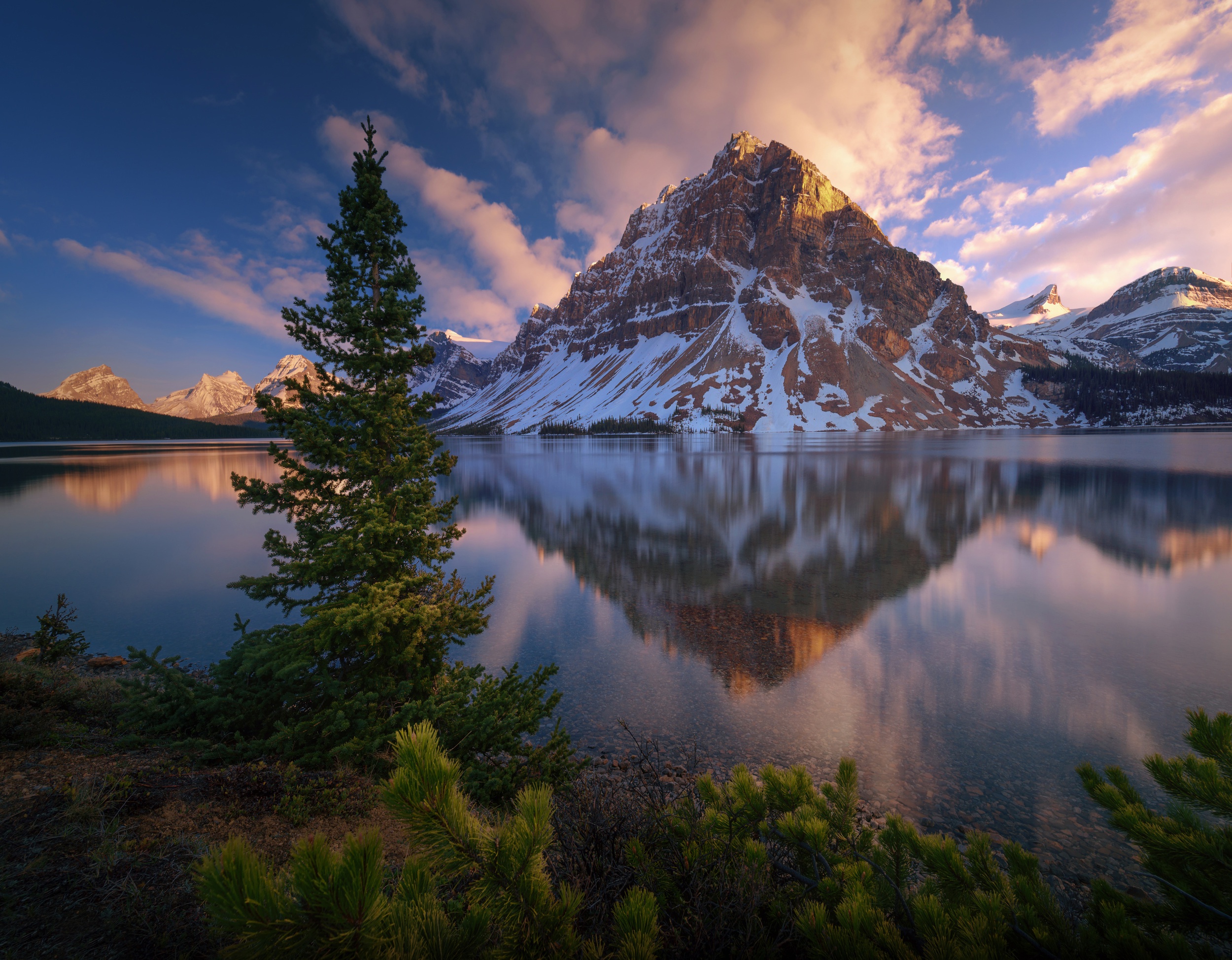 Téléchargez gratuitement l'image Montagne, Lac, La Nature, Terre/nature, Réflection, De Pointe sur le bureau de votre PC