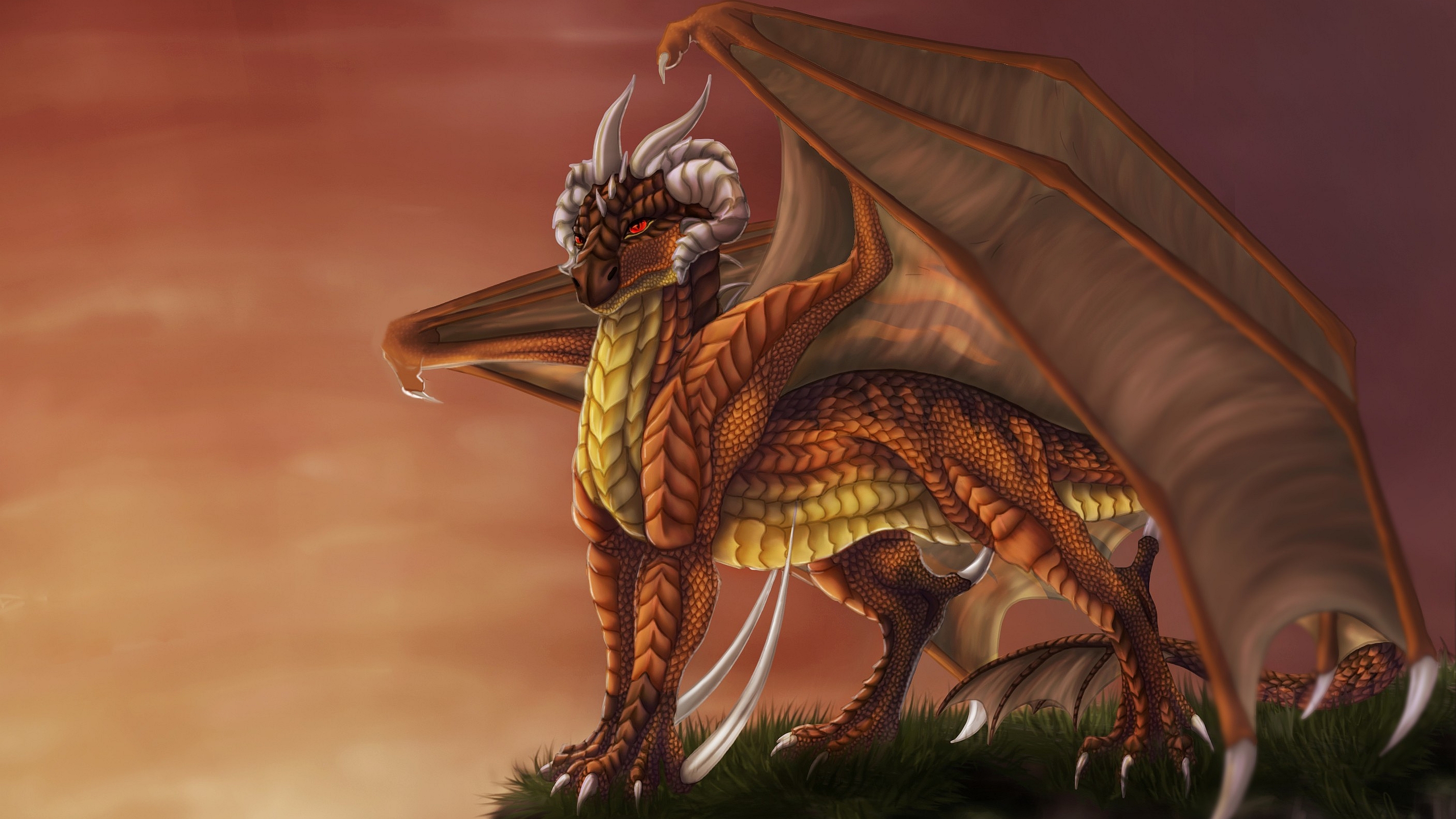 Free download wallpaper Fantasy, Dragon on your PC desktop