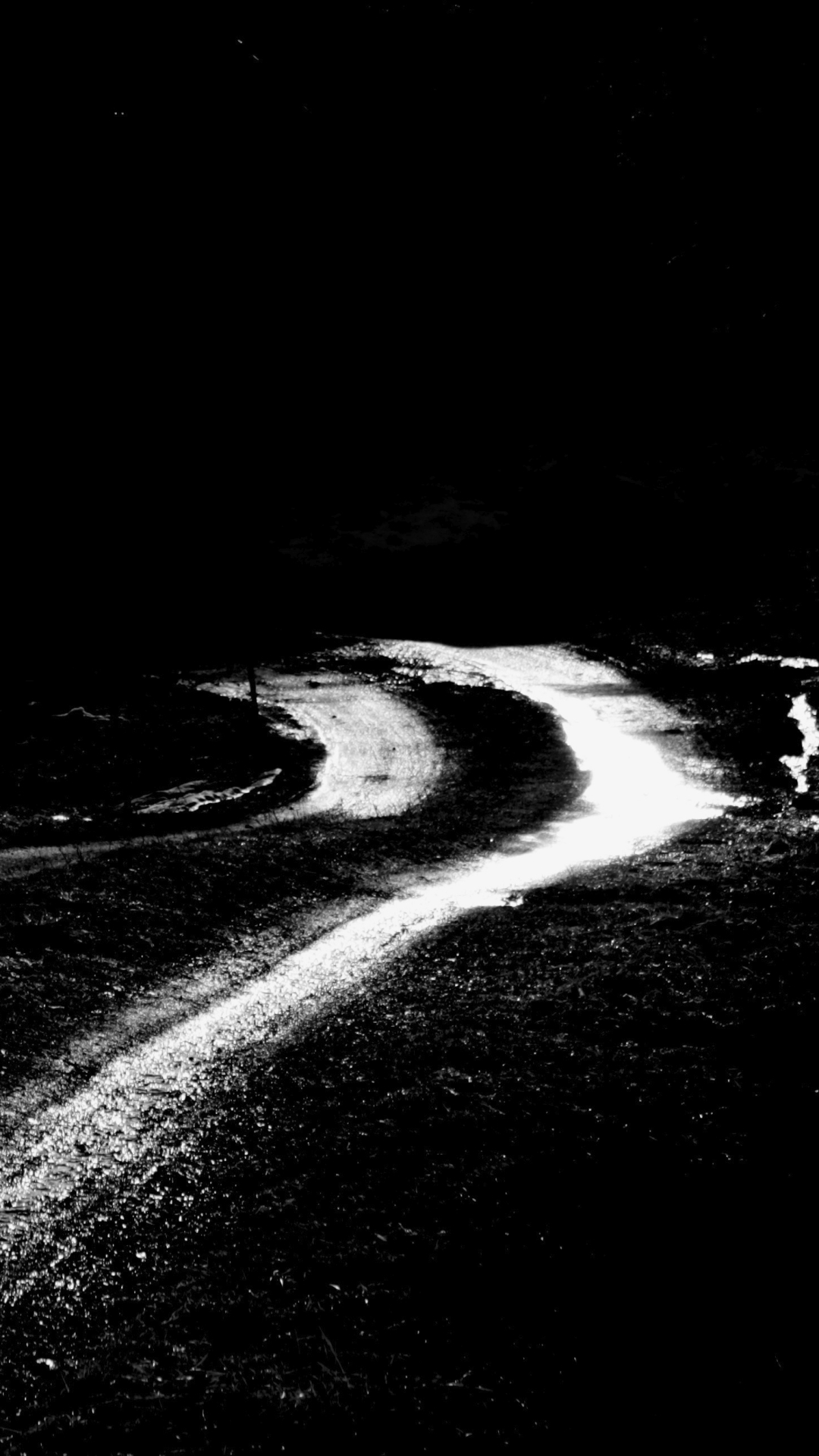 Descarga gratuita de fondo de pantalla para móvil de Blanco Y Negro, Fotografía, Carretera, La Carretera.