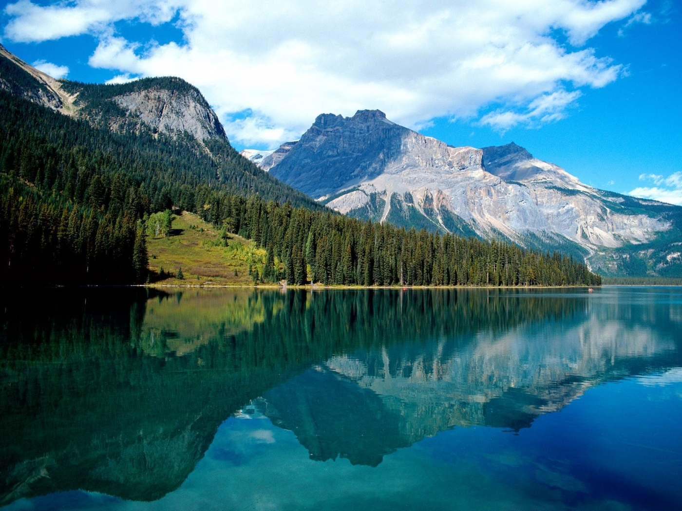 PCデスクトップに風景, 山脈, 湖画像を無料でダウンロード