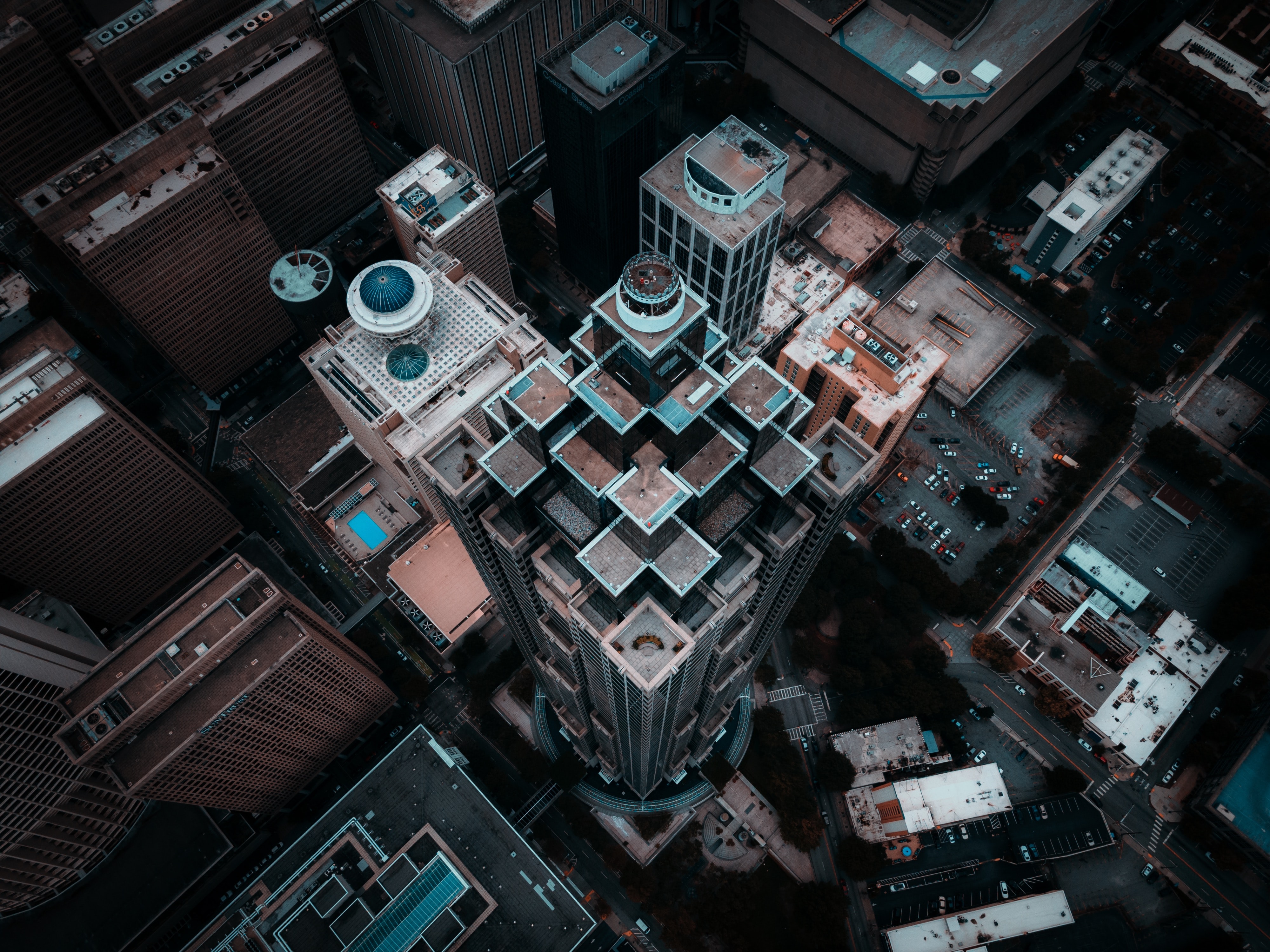 Free download wallpaper Cities, Building, City, View From Above, Urban Landscape, Architecture, Cityscape on your PC desktop