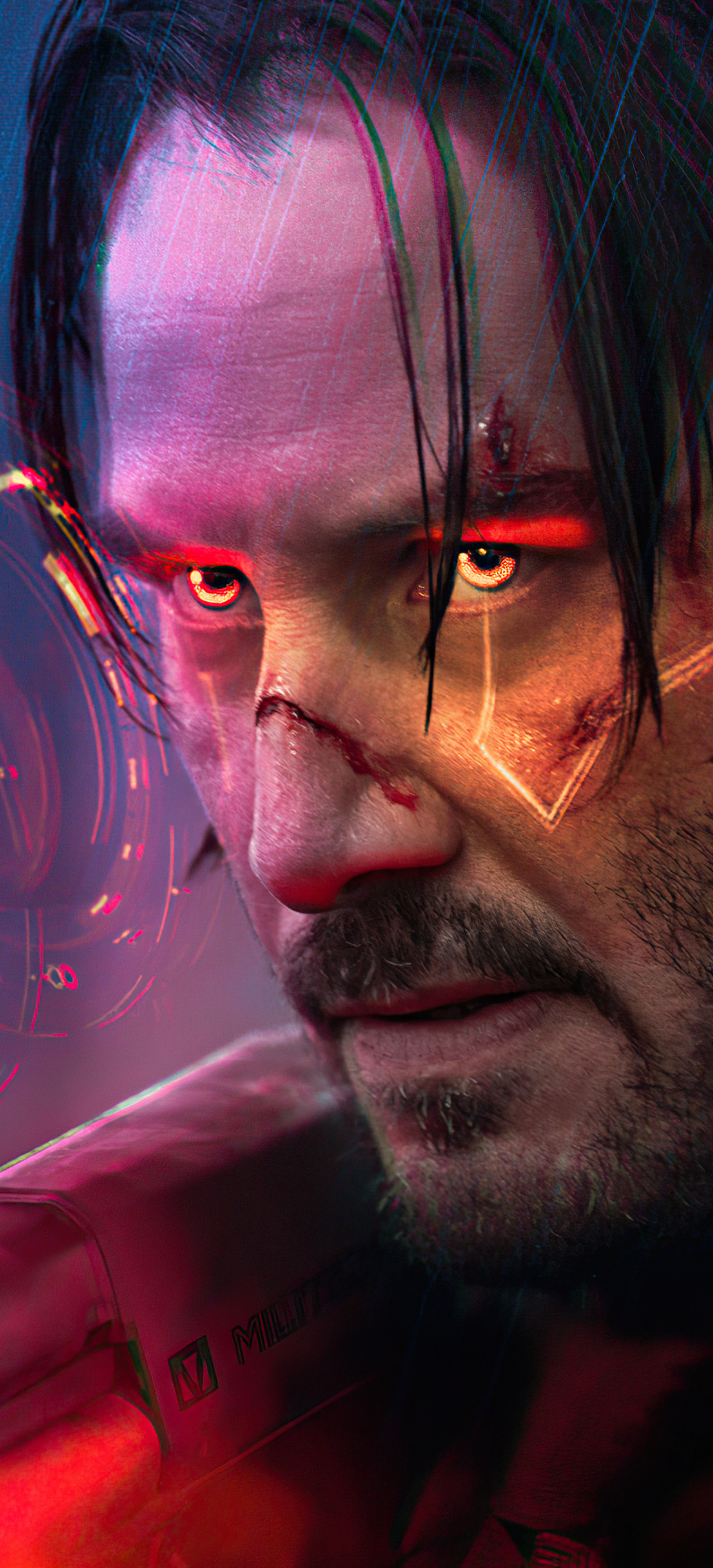 Download mobile wallpaper Keanu Reeves, Video Game, Cyberpunk 2077, John Wick for free.