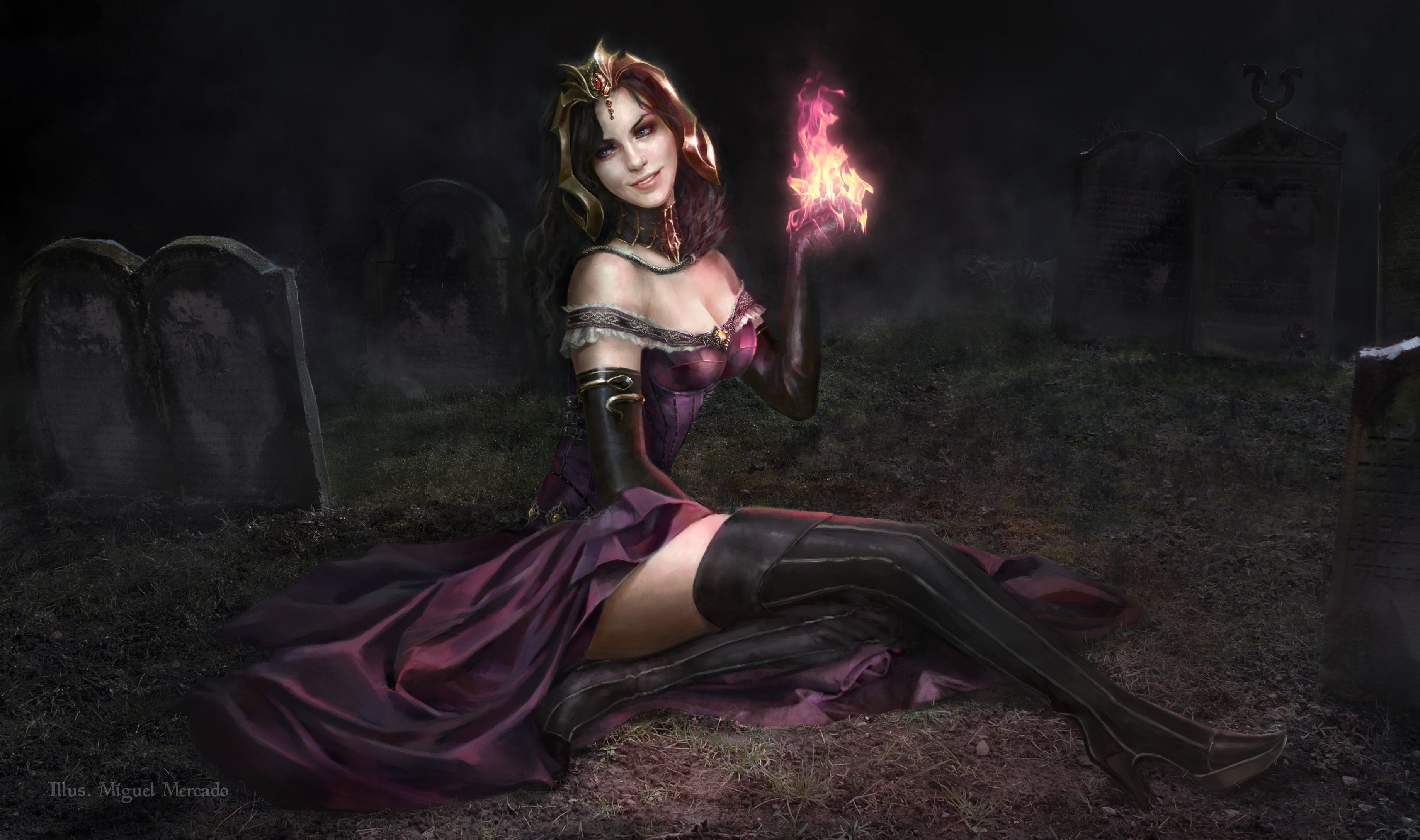 Free download wallpaper Fantasy, Witch on your PC desktop