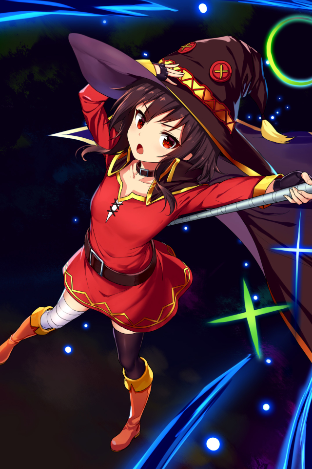 Download mobile wallpaper Anime, Konosuba God’S Blessing On This Wonderful World!!, Megumin (Konosuba) for free.