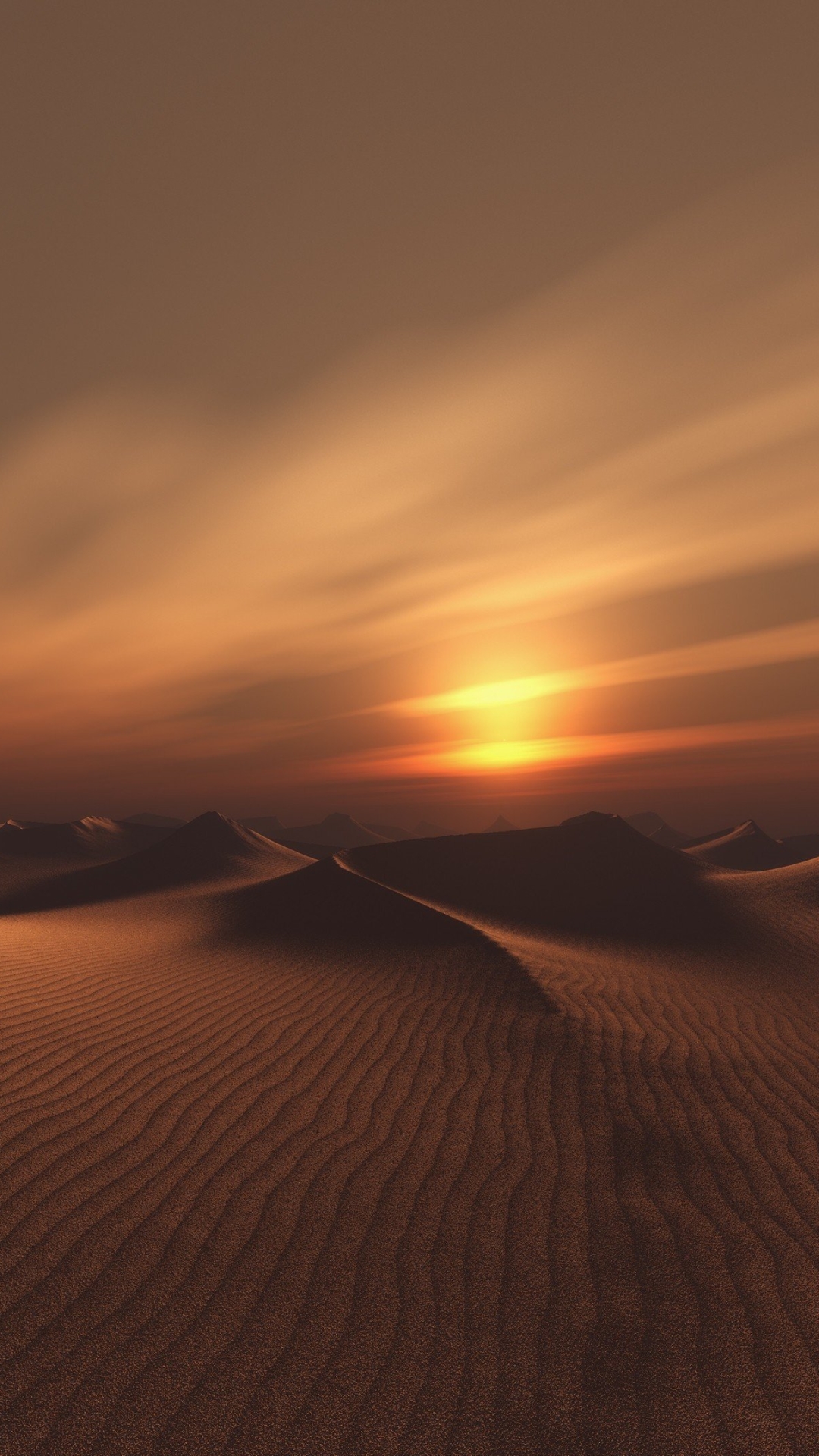 無料モバイル壁紙風景, 地平線, 地球, 砂丘, 荒野, 砂をダウンロードします。
