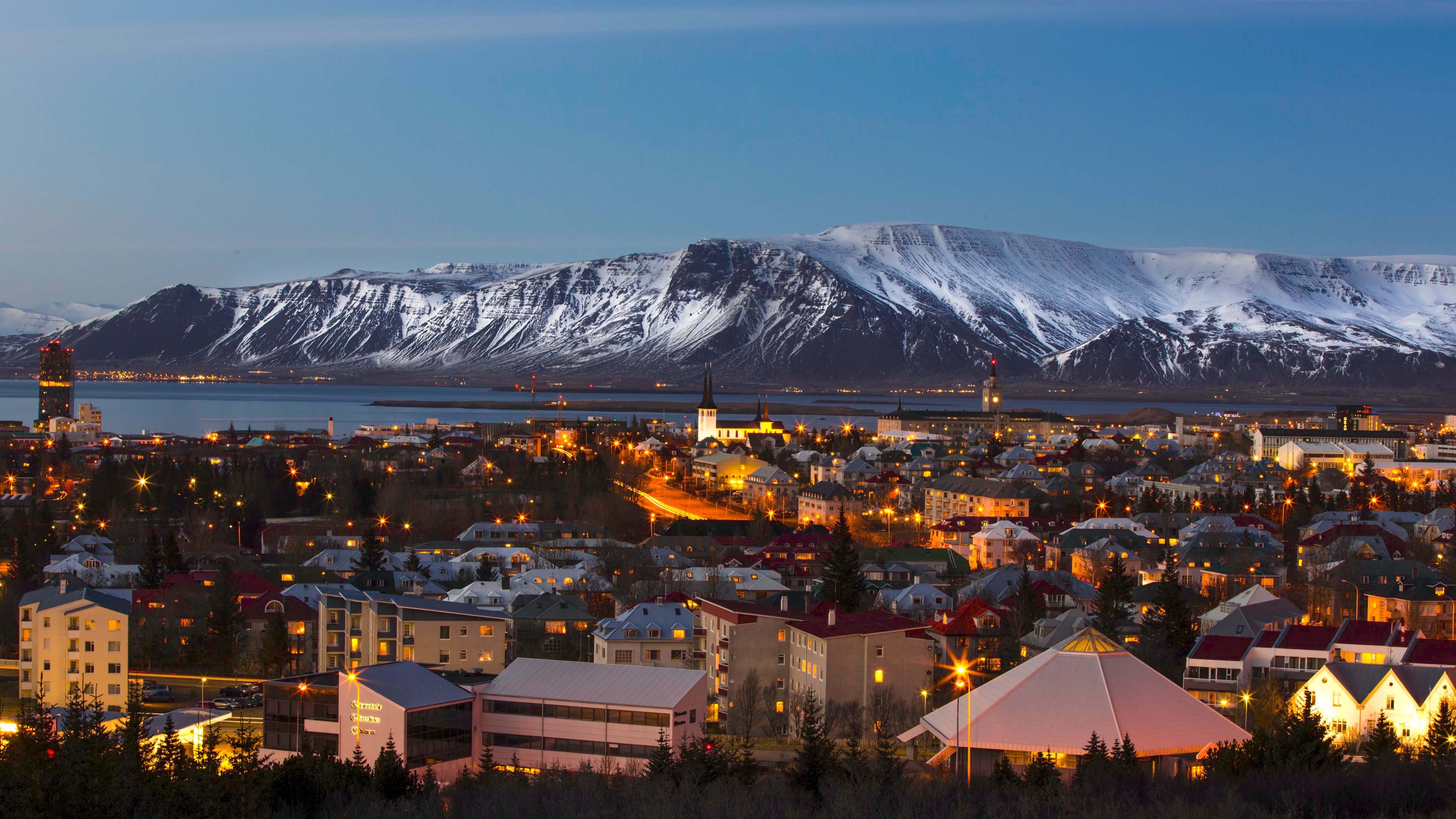 344509 Bild herunterladen menschengemacht, reykjavík, stadtbild, island, städte - Hintergrundbilder und Bildschirmschoner kostenlos
