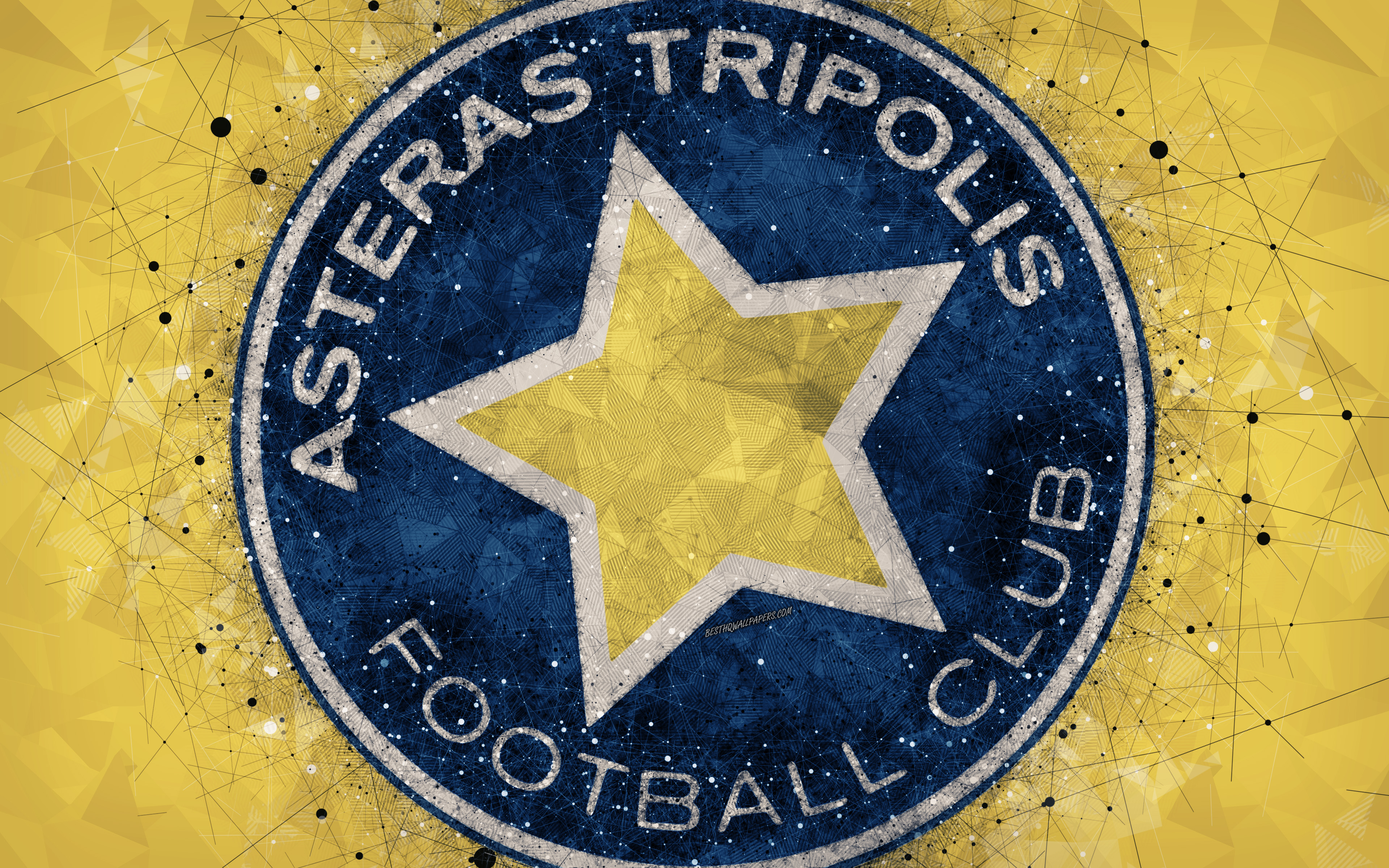 Téléchargez des papiers peints mobile Logo, Des Sports, Emblème, Football, Asteras Tripoli Fc gratuitement.
