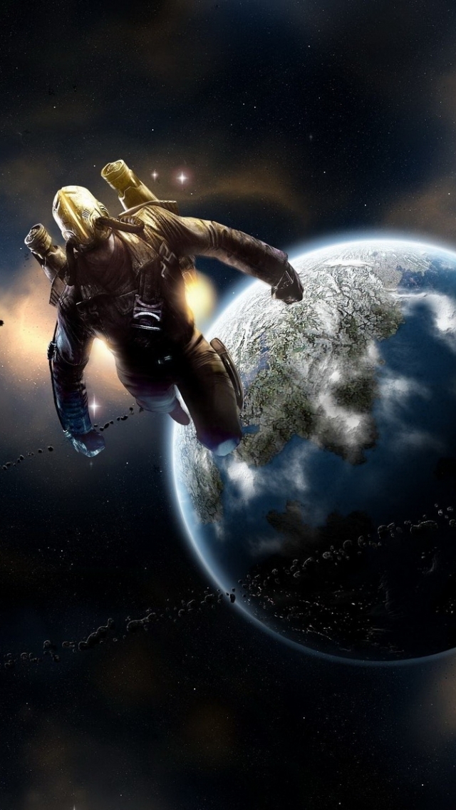 Download mobile wallpaper Sci Fi, Astronaut for free.