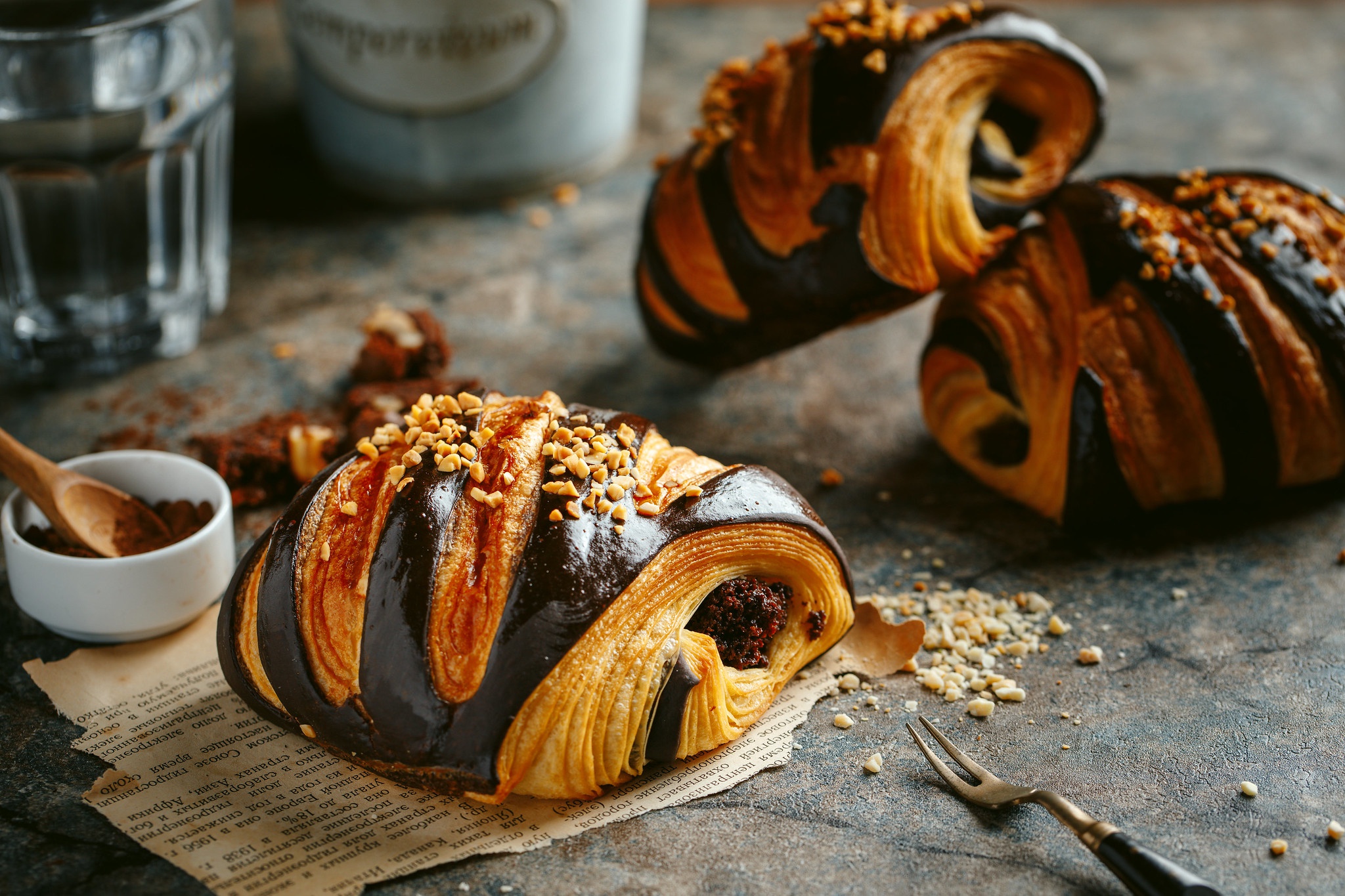 Download mobile wallpaper Food, Breakfast, Viennoiserie for free.