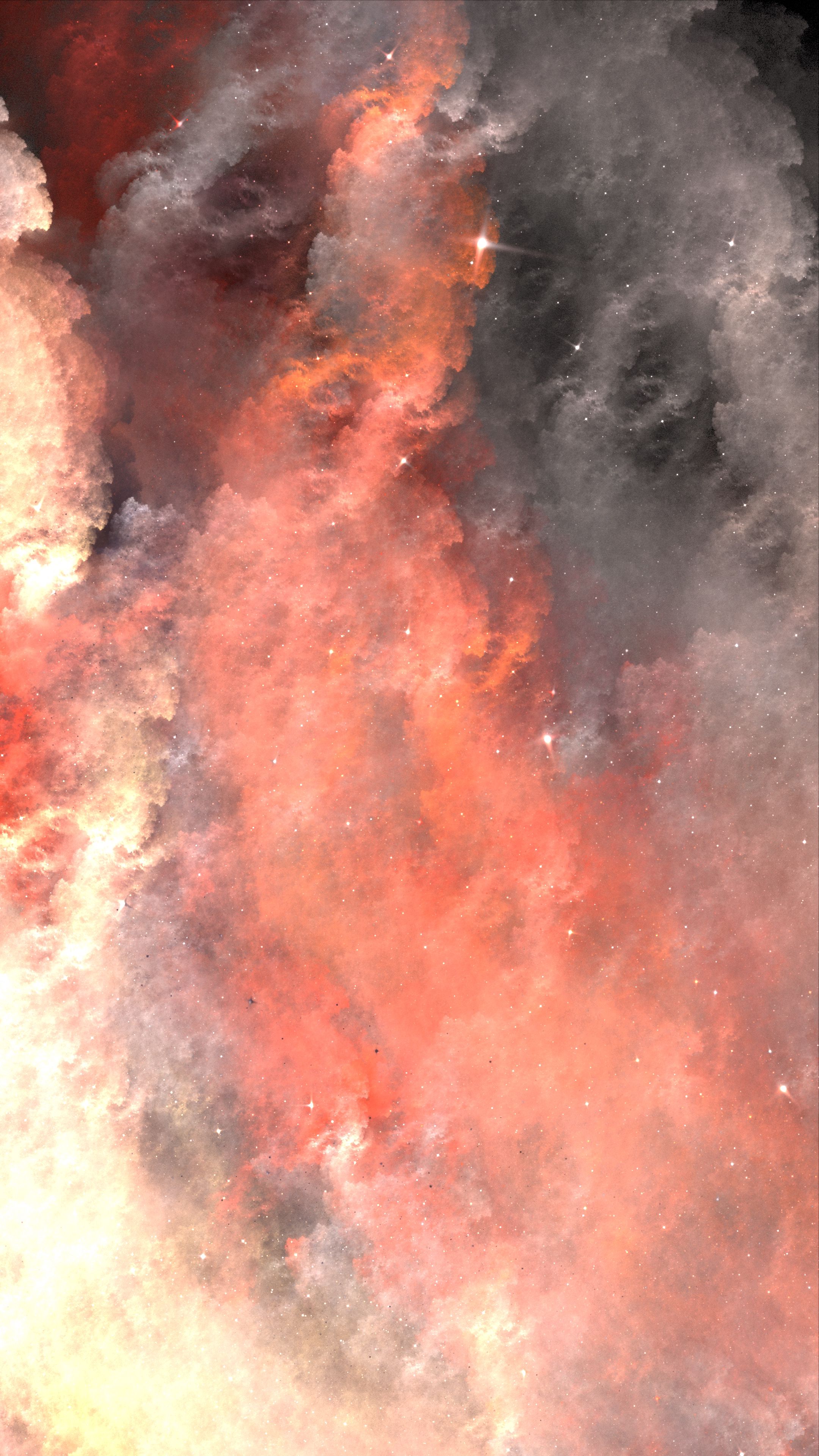 Free download wallpaper Shine, Sparks, Cloud, Abstract, Brilliance, Nebula on your PC desktop