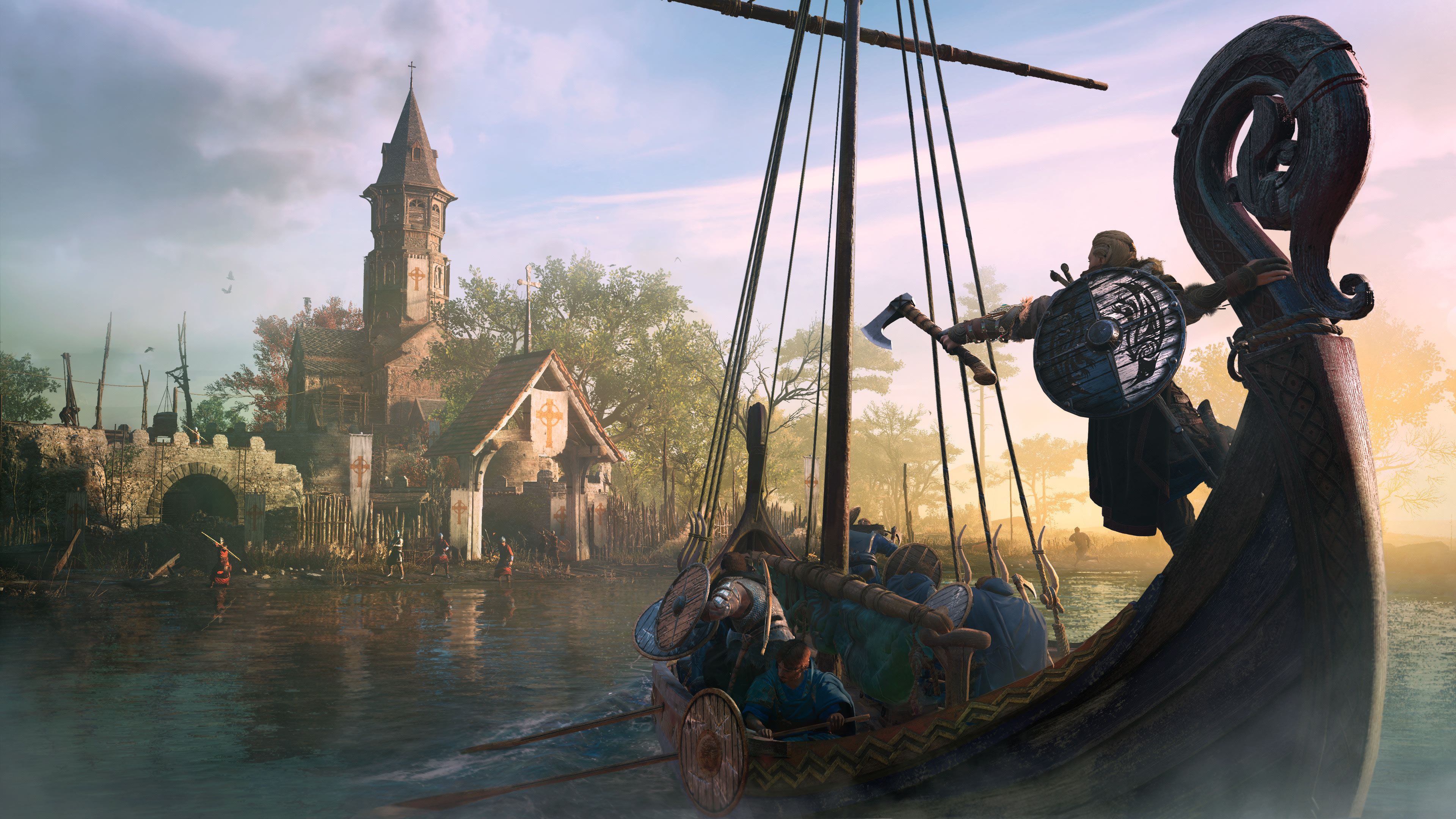 Скачать картинку Видеоигры, Кредо Ассасина, Assassin's Creed: Вальгалла в телефон бесплатно.