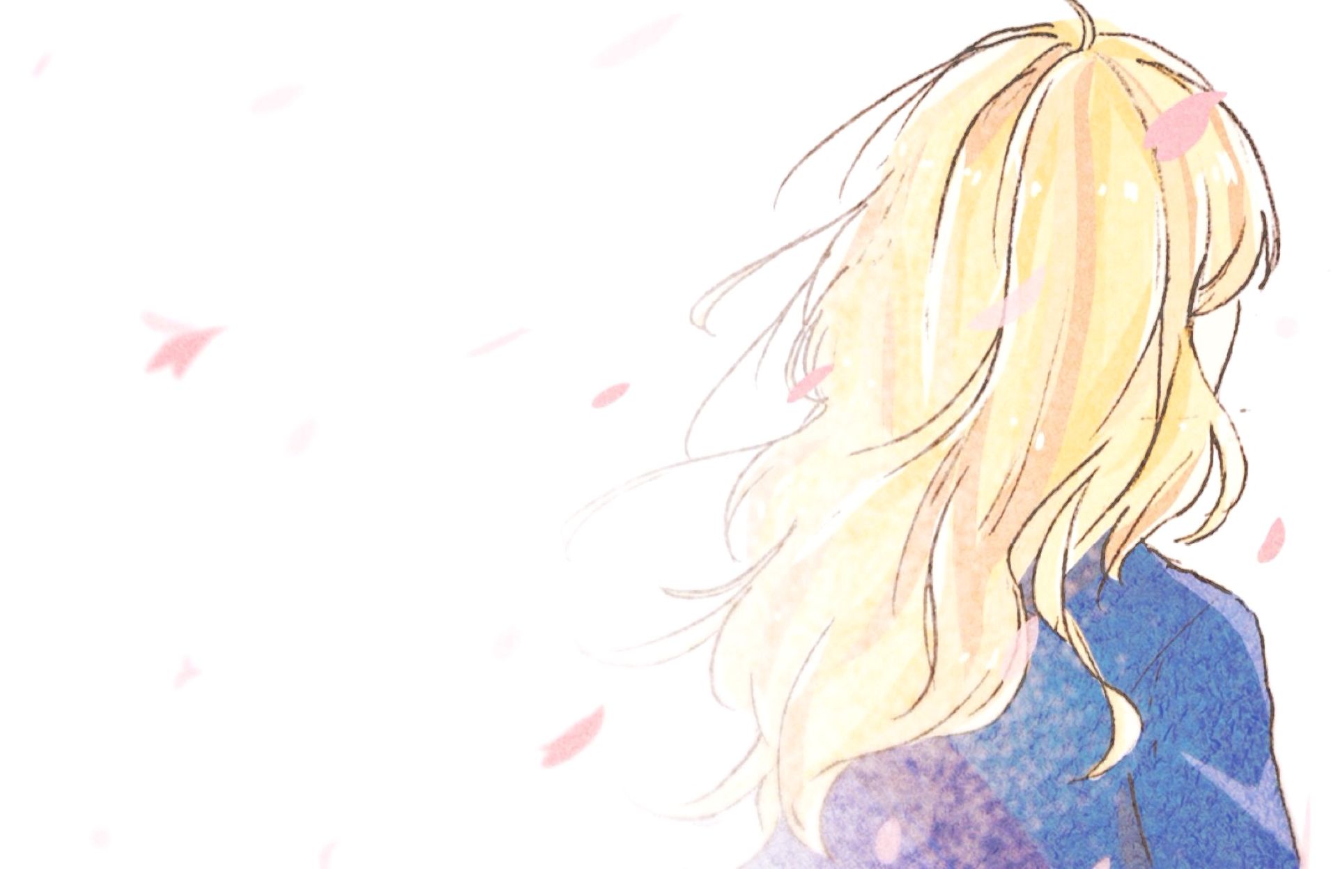 Handy-Wallpaper Animes, Kaori Miyazono, Shigatsu Wa Kimi No Uso Sekunden In Moll kostenlos herunterladen.