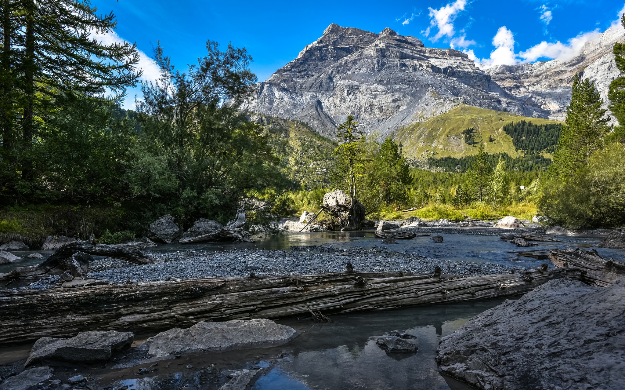 Descarga gratis la imagen Naturaleza, Rio, Montaña, Tierra/naturaleza en el escritorio de tu PC