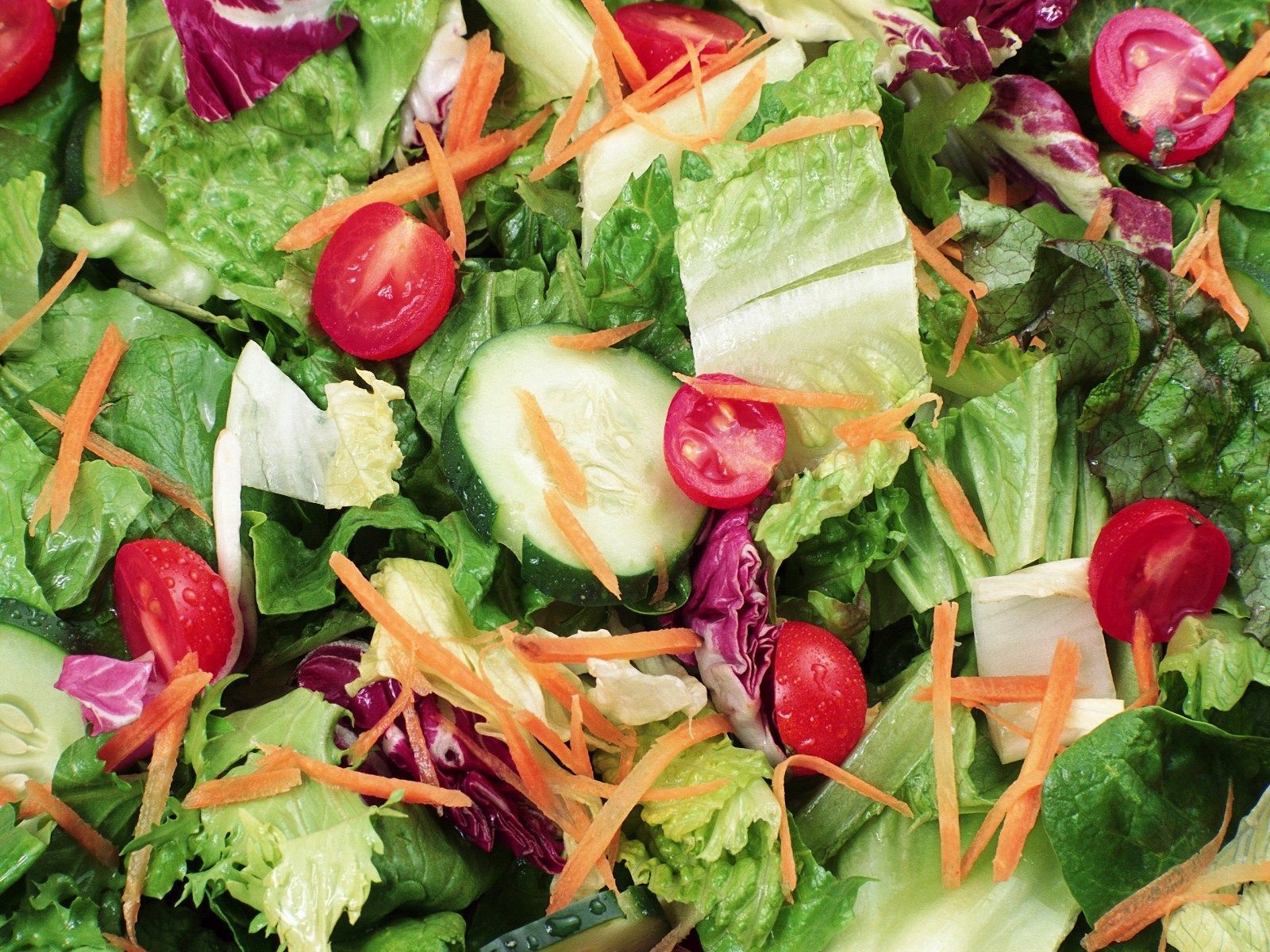 Free download wallpaper Food, Salad, Leaves, Vegetables on your PC desktop