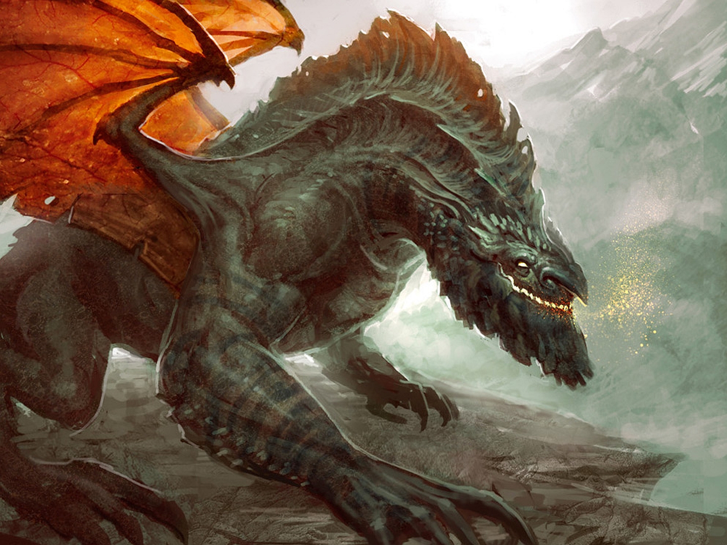 Download mobile wallpaper Fantasy, Dragon for free.