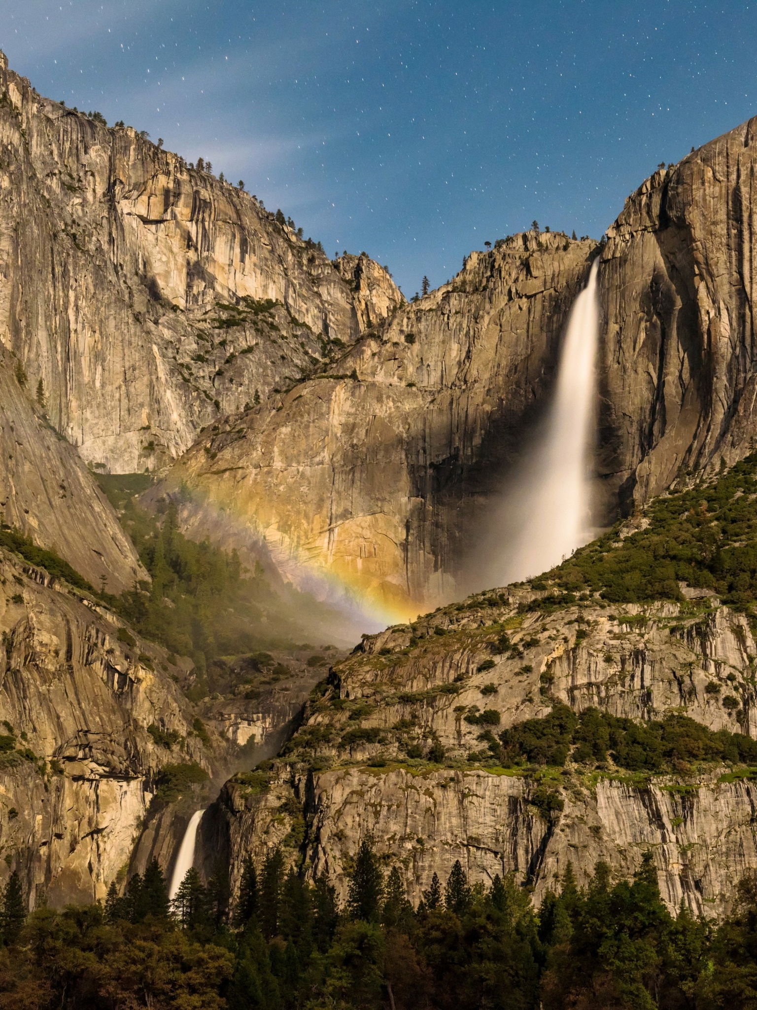 PCデスクトップに滝, 地球, ヨセミテ国立公園画像を無料でダウンロード