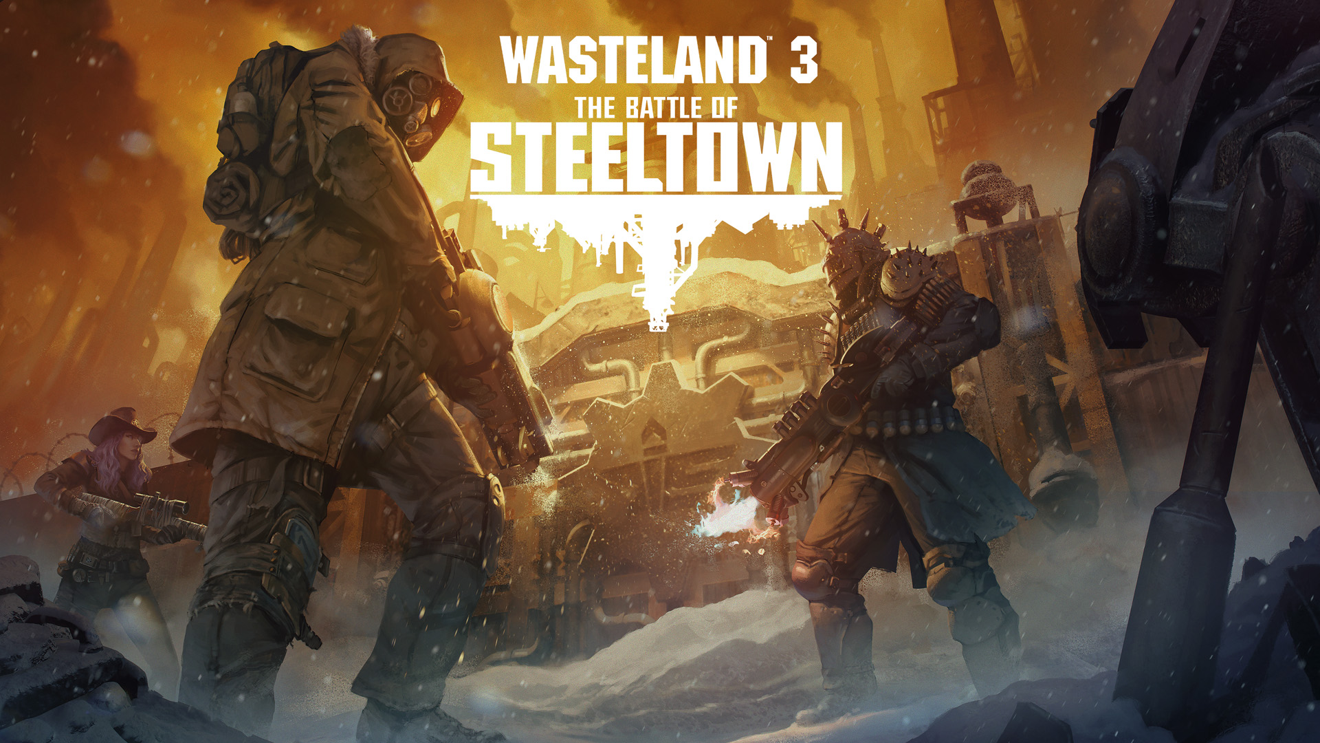 Wasteland 3: スティールタウンの戦いHDデスクトップの壁紙をダウンロード