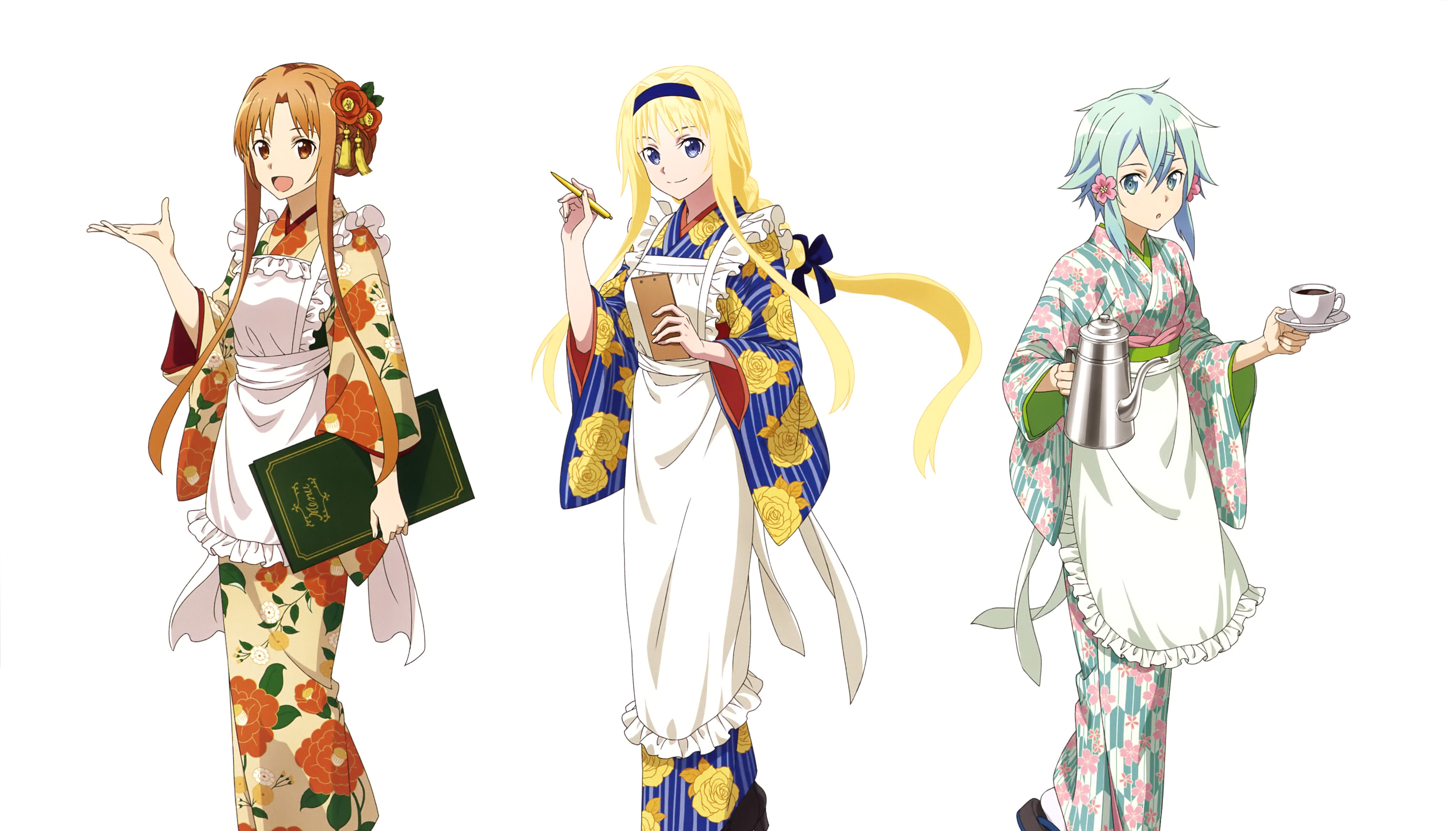 Baixe gratuitamente a imagem Anime, Sword Art Online, Asuna Yuuki, Sinon (Sword Art Online), Shino Asada, Alice Zuberg, Sword Art Online: Alicização na área de trabalho do seu PC