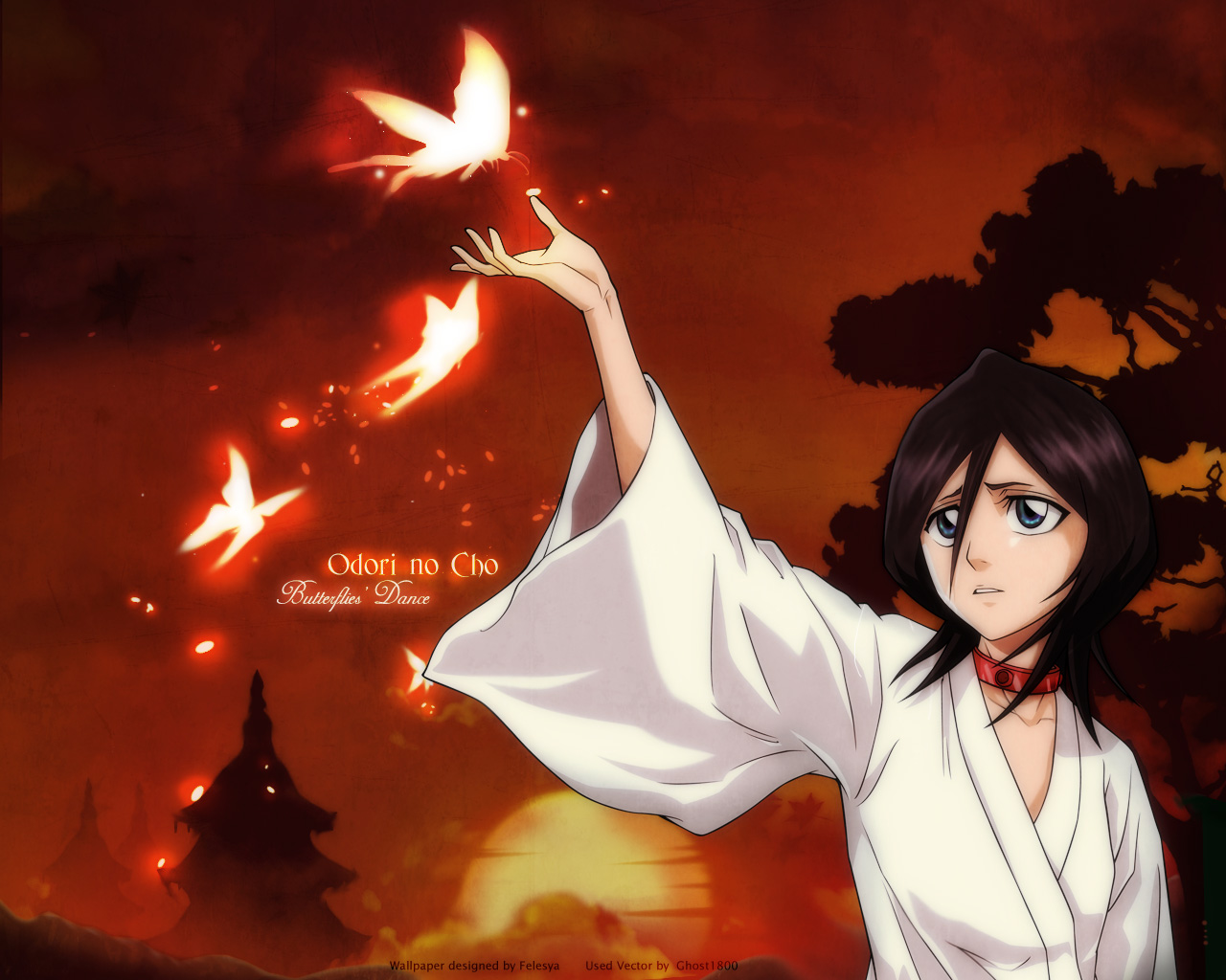 Download mobile wallpaper Anime, Bleach, Rukia Kuchiki for free.