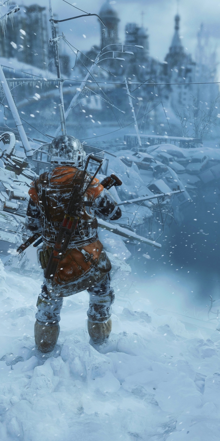 Download mobile wallpaper Metro, Video Game, Metro Exodus for free.