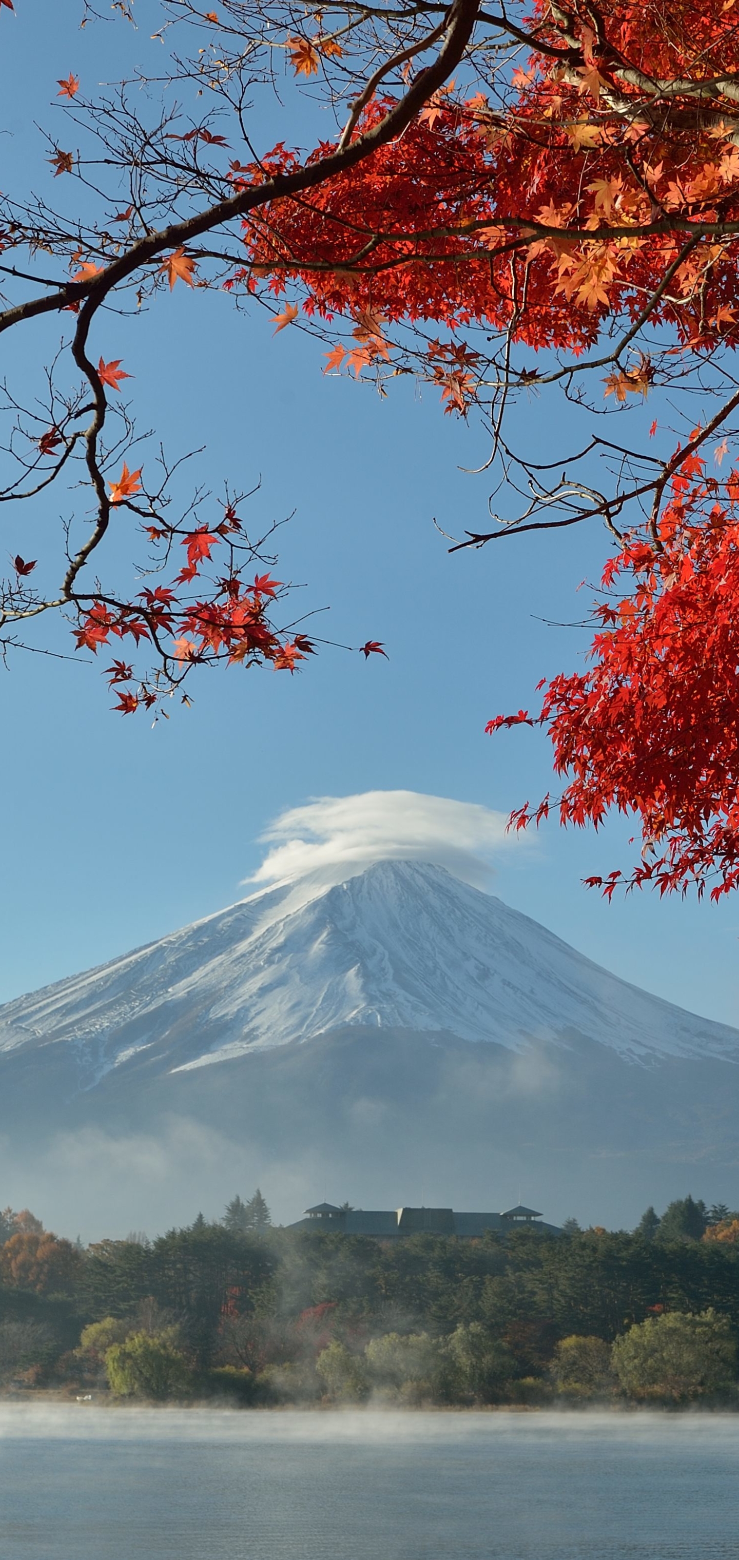 Download mobile wallpaper Nature, Earth, Japan, Volcano, Mount Fuji, Volcanoes for free.