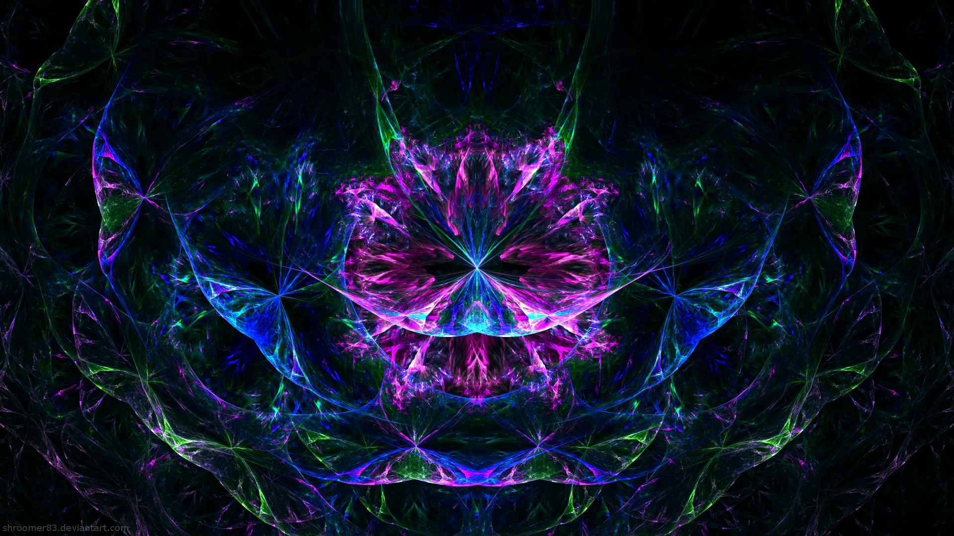Download mobile wallpaper Abstract, Fractal, Purple, Colorful for free.