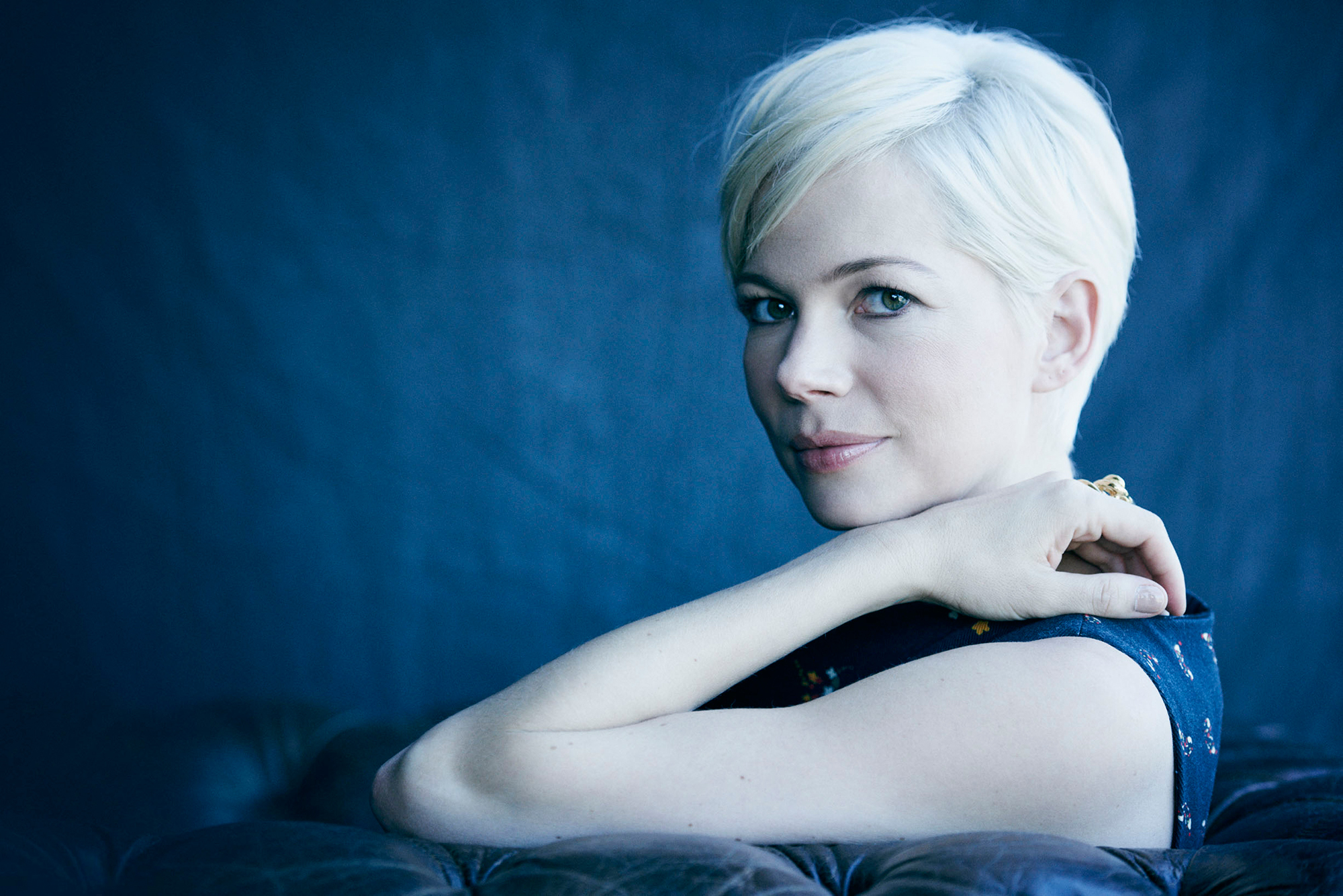 celebrity, michelle williams, actress, blonde, face, short hair