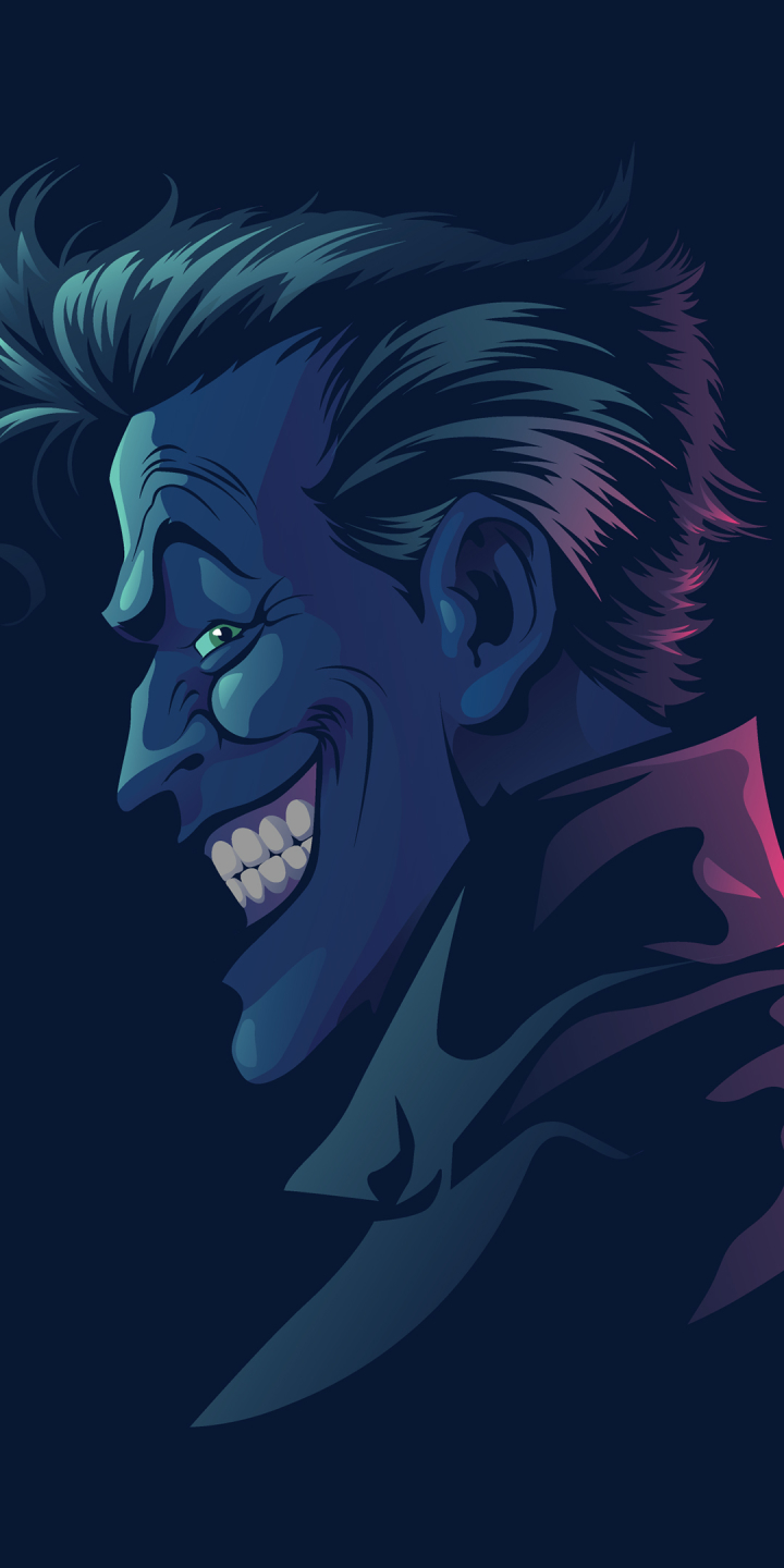 Download mobile wallpaper Joker, Comics, Minimalist, Dc Comics for free.
