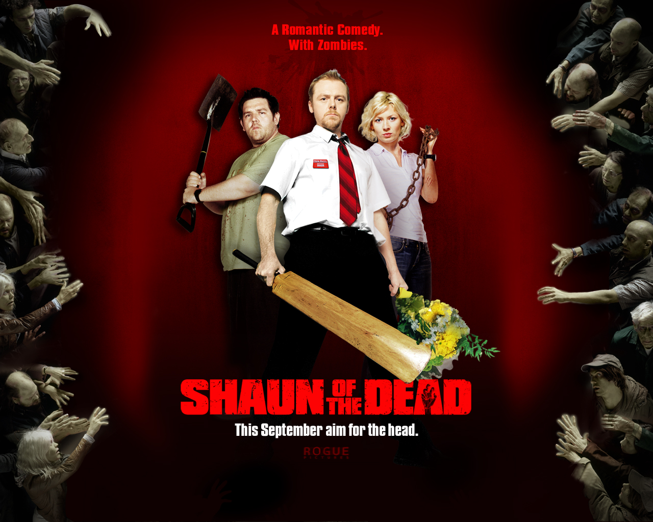 Die besten Shaun Of The Dead-Hintergründe für den Telefonbildschirm