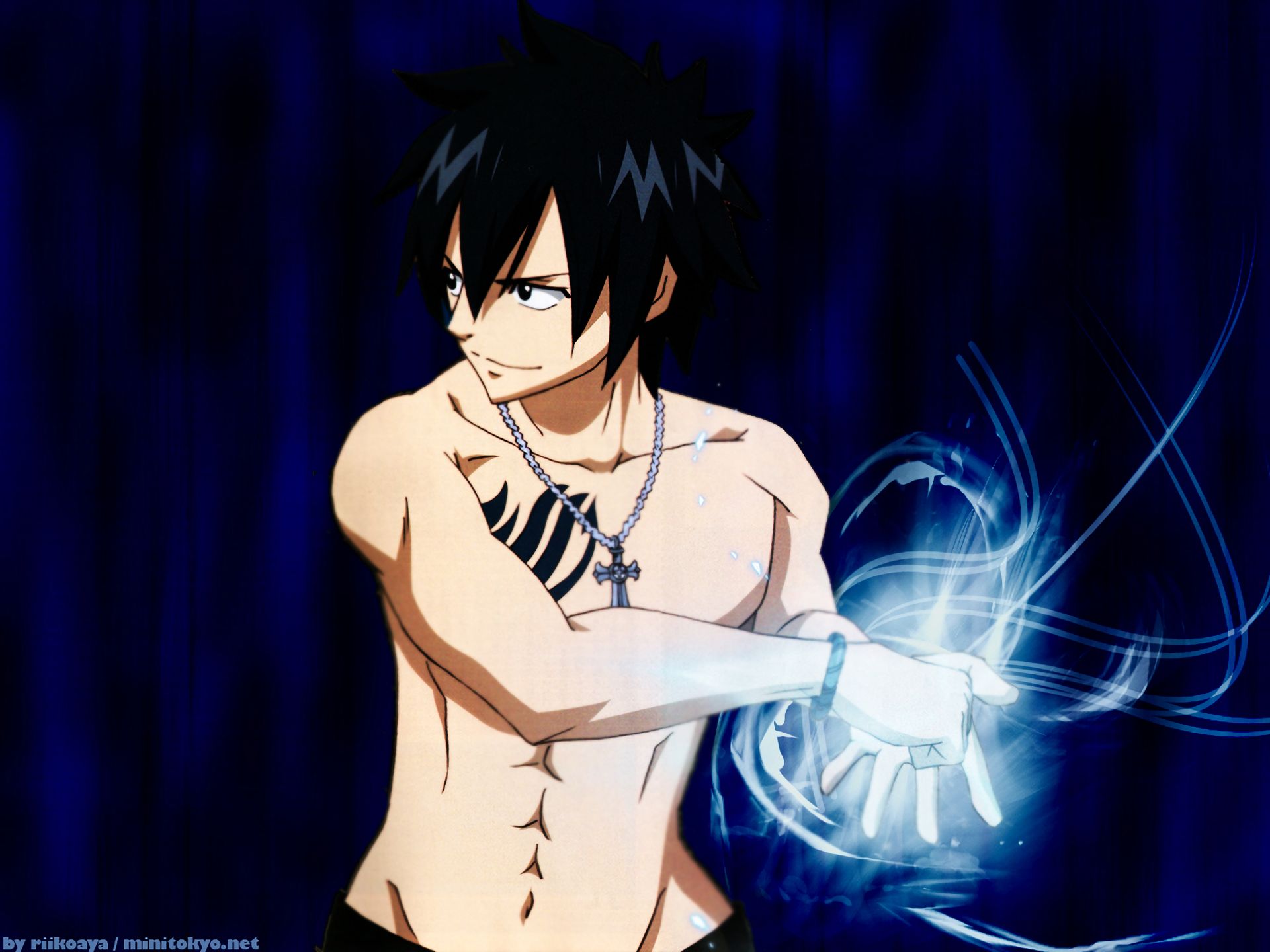 Handy-Wallpaper Animes, Fairy Tail, Grauer Fullbuster kostenlos herunterladen.