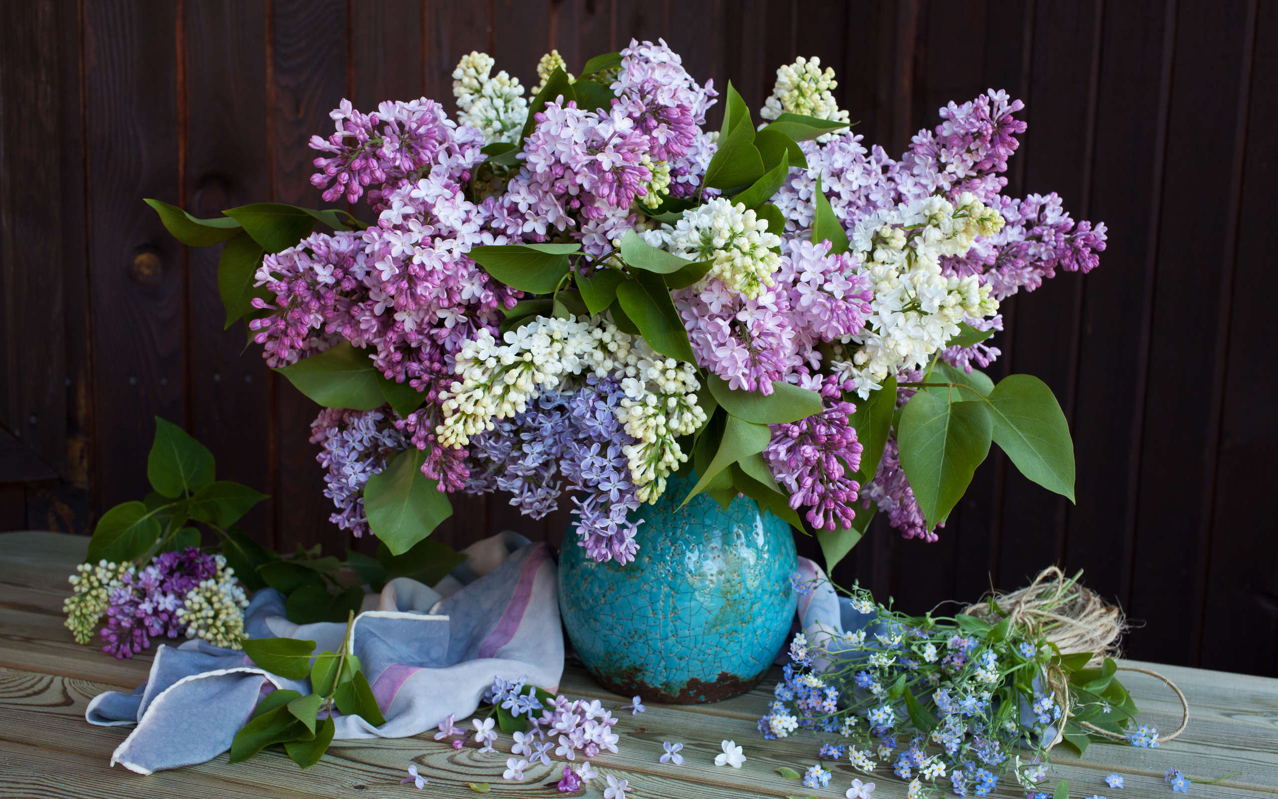 Download mobile wallpaper Lilac, Flower, Bouquet, Man Made for free.