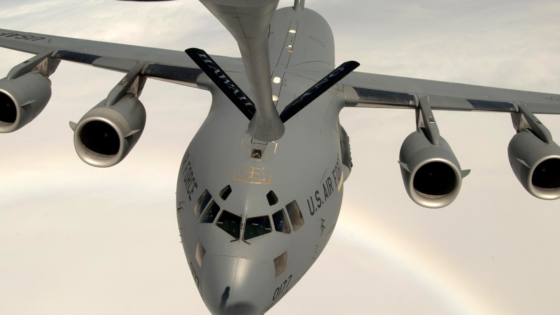 Laden Sie das Militär, Boeing C 17 Globemaster Iii, Militärisches Transportflugzeug-Bild kostenlos auf Ihren PC-Desktop herunter