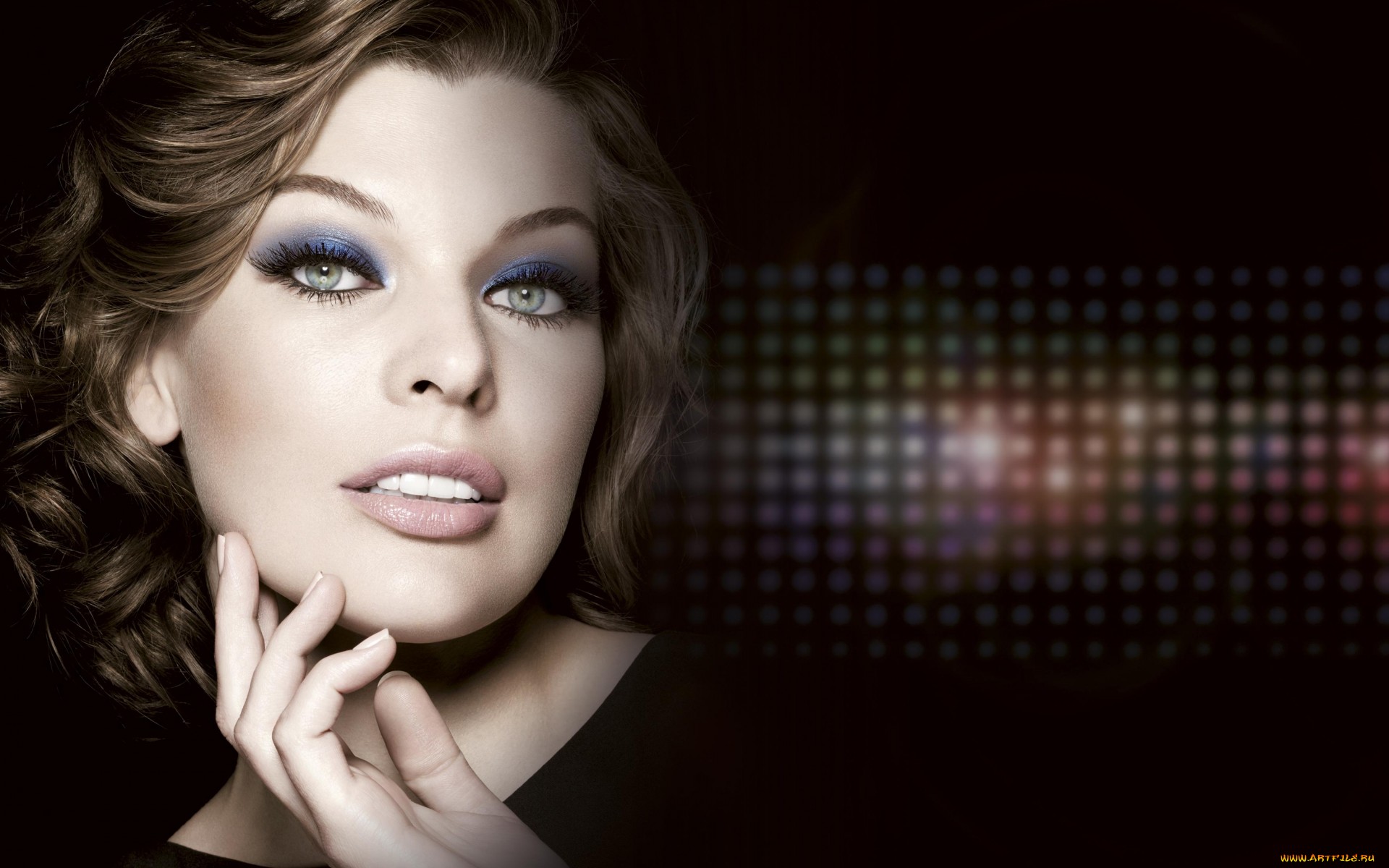 Free download wallpaper Milla Jovovich, Celebrity on your PC desktop