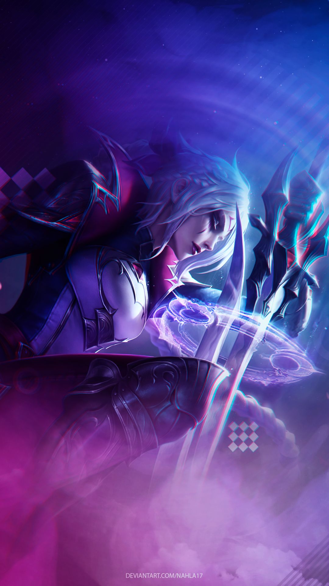 Download mobile wallpaper League Of Legends, Video Game, Diana (League Of Legends) for free.