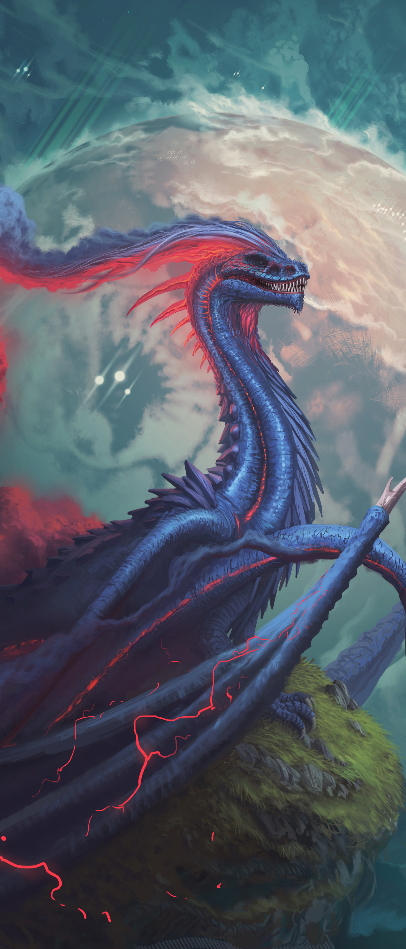 Download mobile wallpaper Fantasy, Dragon for free.