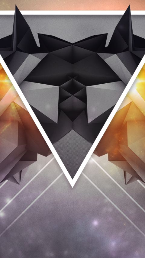 Download mobile wallpaper Abstract, 3D, Shapes, Geometry, Facets, Cgi for free.