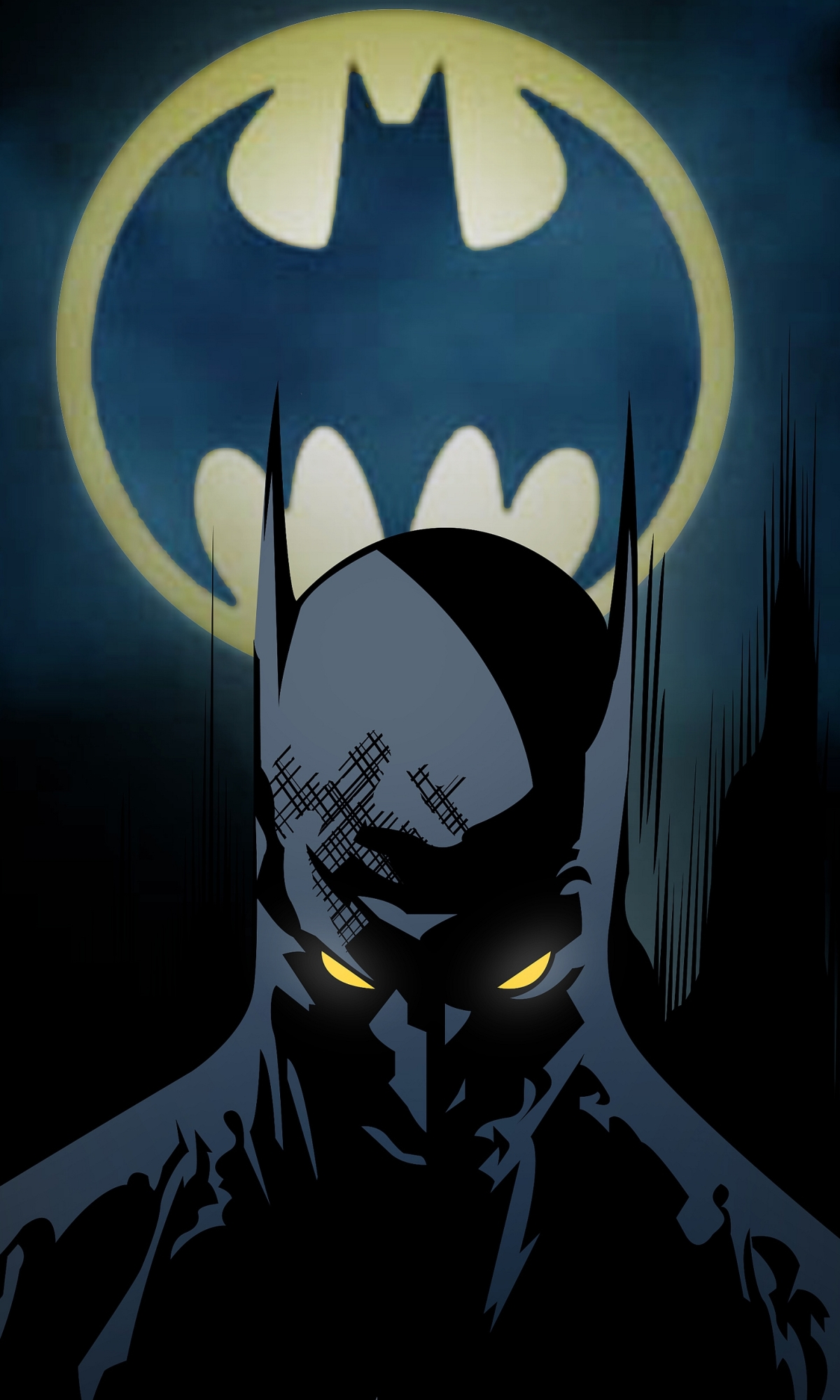 Baixar papel de parede para celular de Ordenança, História Em Quadrinhos, Homem Morcego, Bat Sinal gratuito.