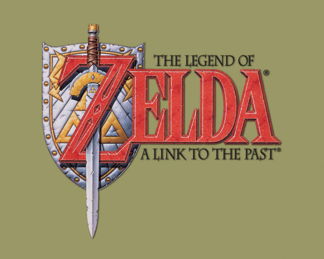 video game, logo, the legend of zelda: a link to the past