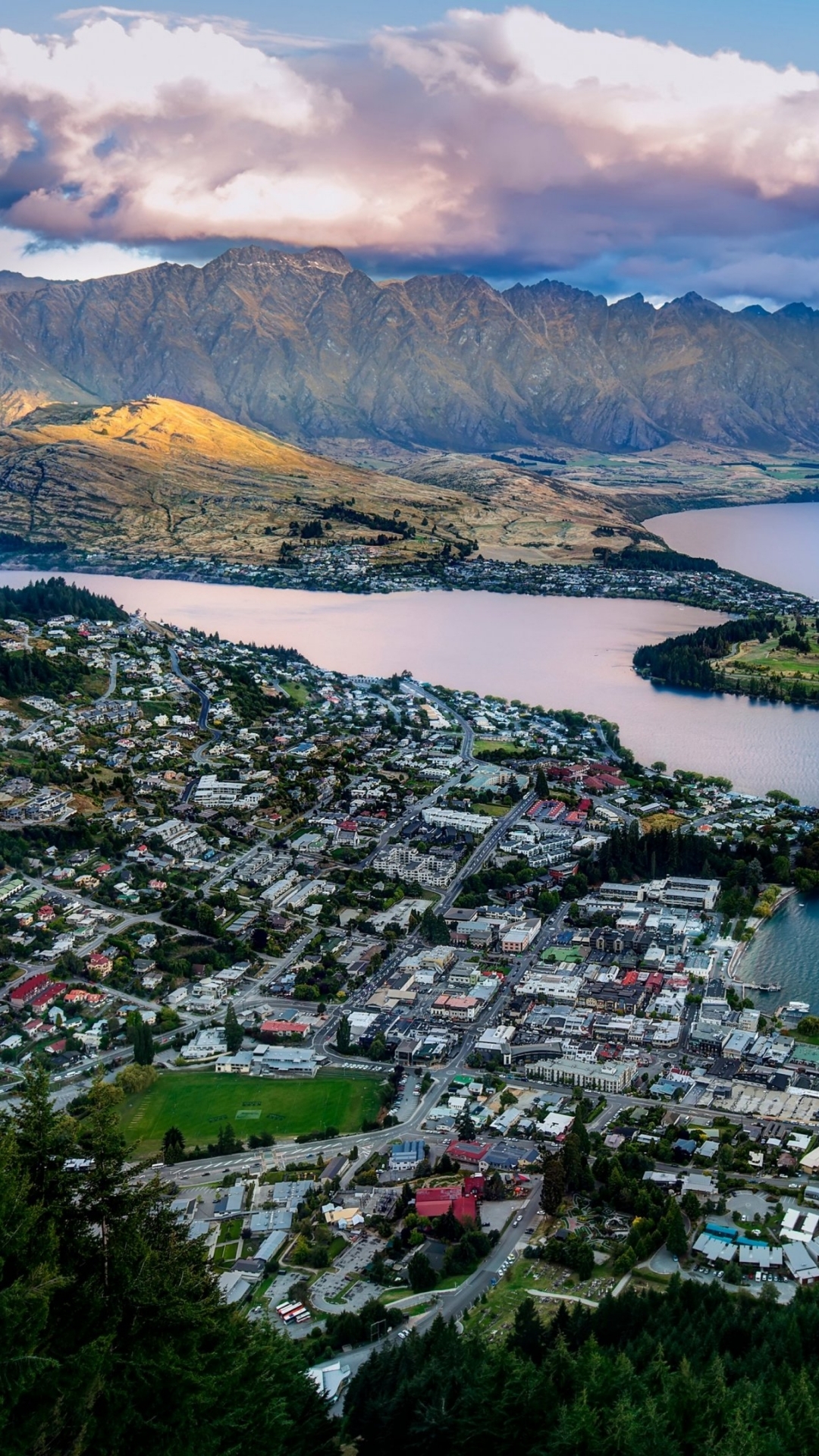 Download mobile wallpaper Cities, Man Made, Queenstown (New Zealand) for free.