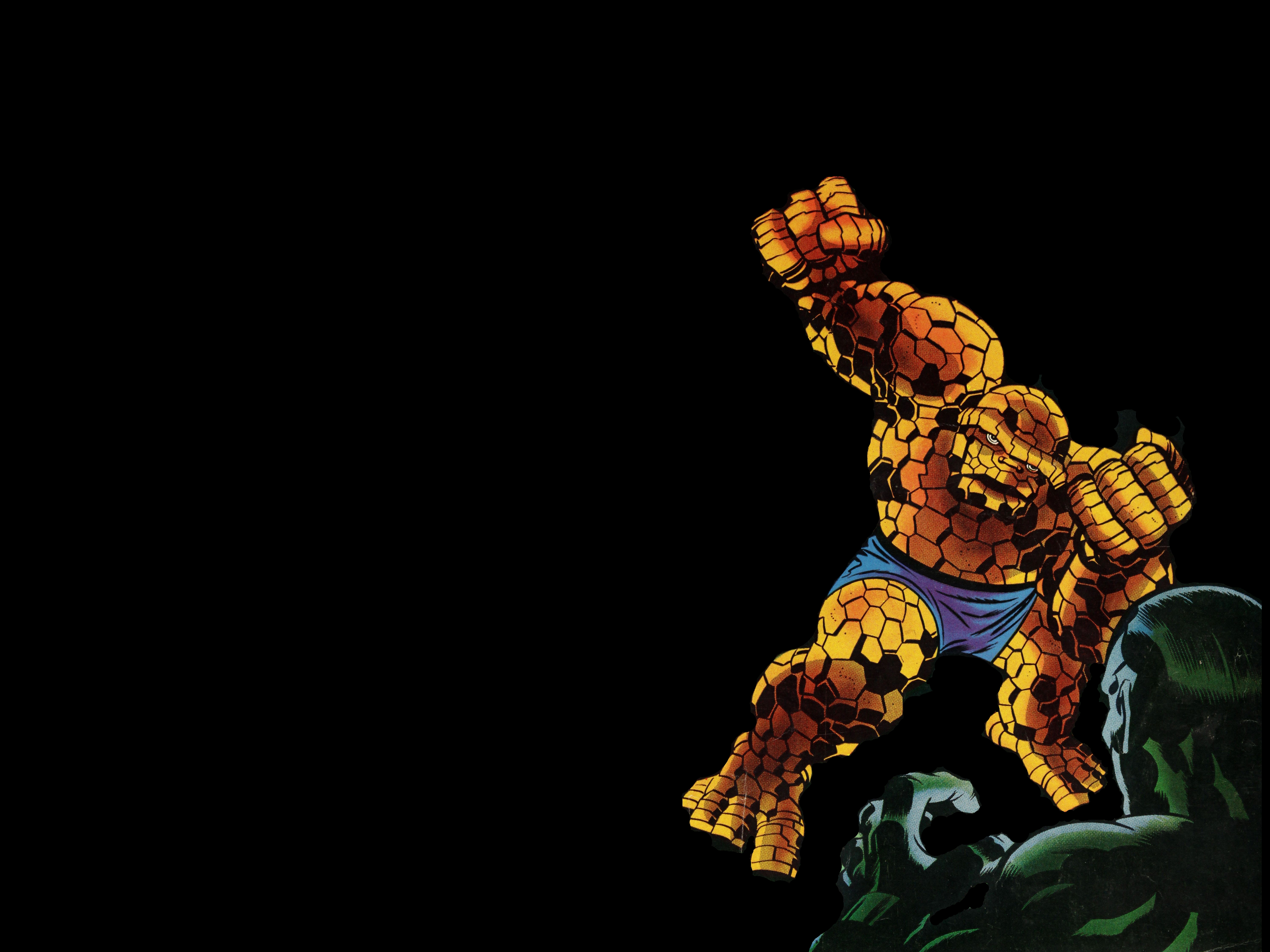 Laden Sie das Comics, Ding (Marvel Comics), Fantastic Four-Bild kostenlos auf Ihren PC-Desktop herunter